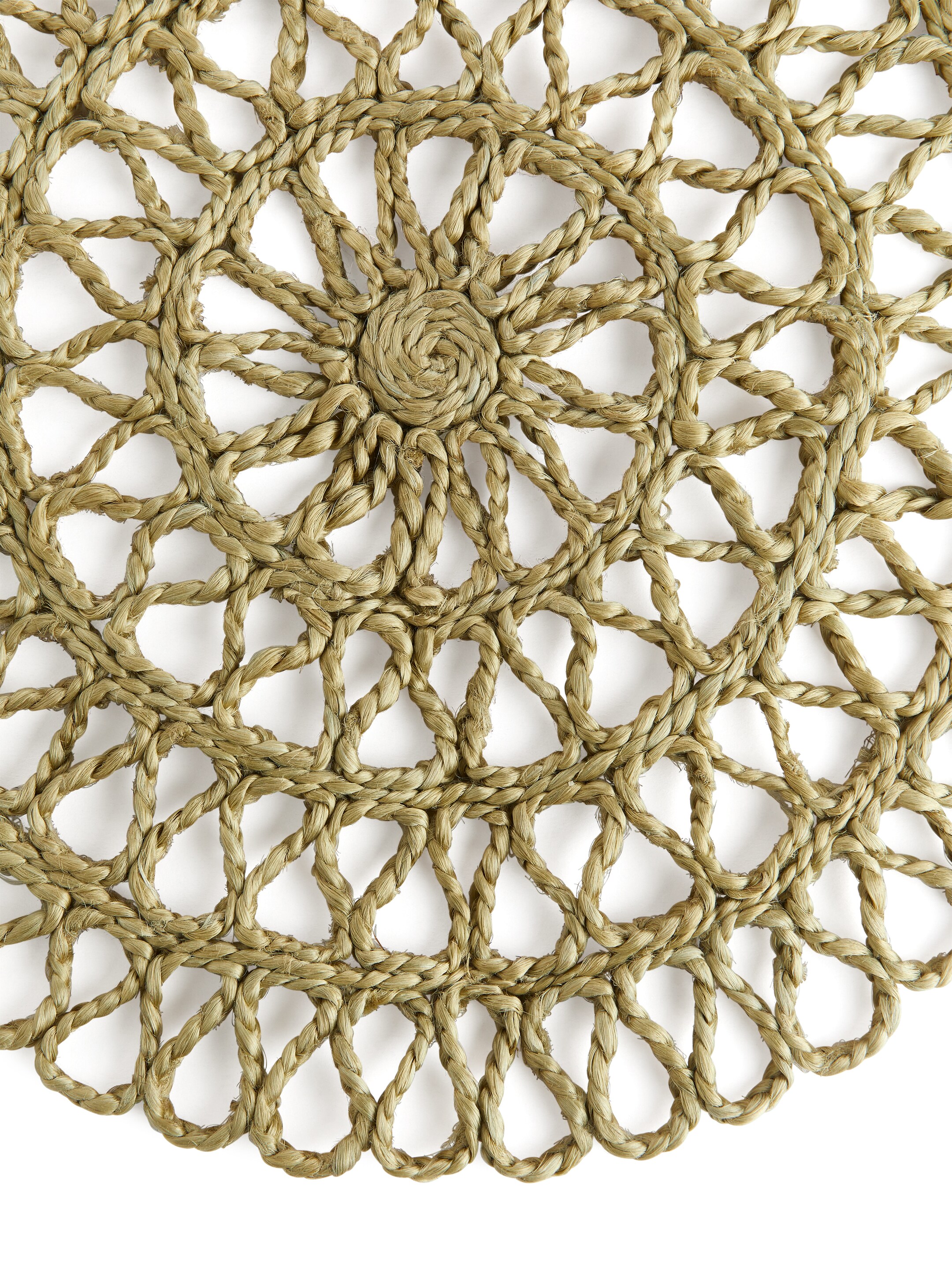 Größeres Bild anzeigen: Jute-Platzdeckchen, 38 cm - Hellgrün - Home All | H&M AT 3