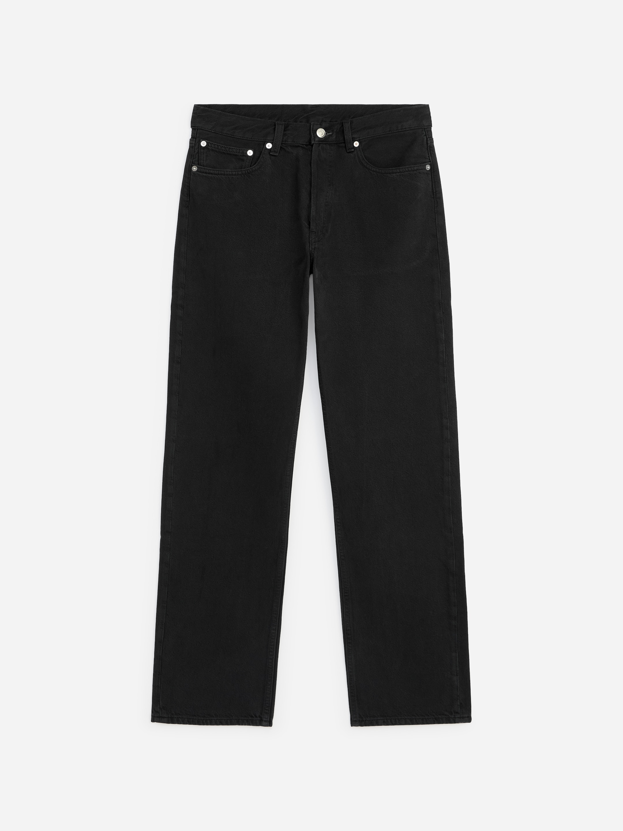CLIFF Regular Straight Jeans - Black - Regular fit - Men - StillMedia/DescriptiveStillLife - 1