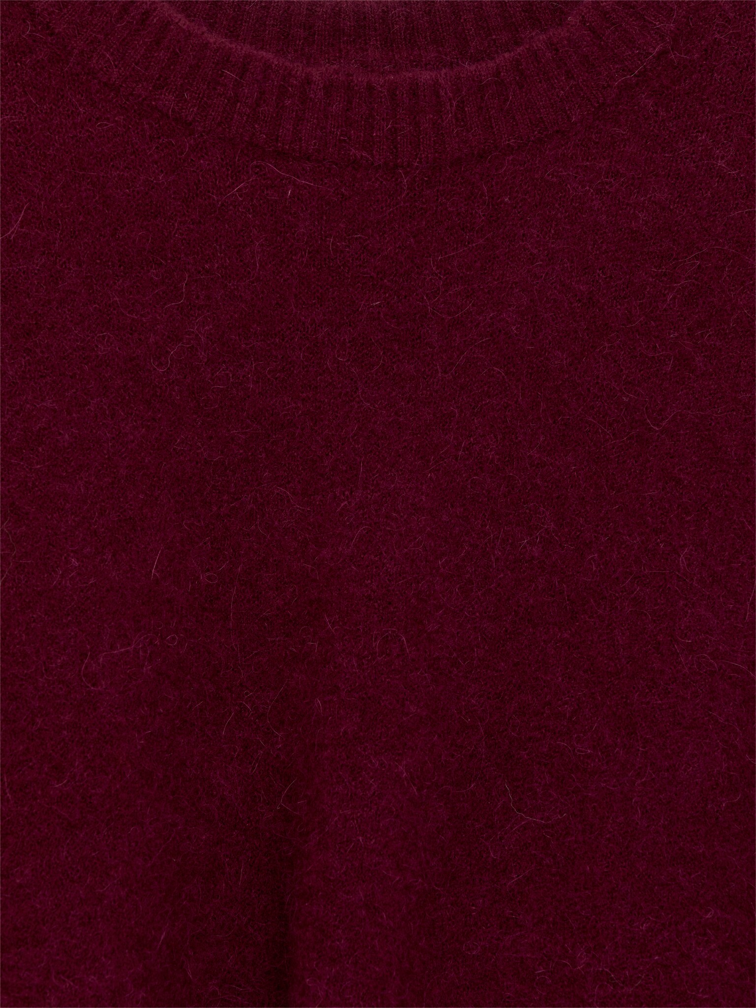 Pull en mélange de laine et d'alpaga - Bordeaux foncé/Rouge/Noir/Blanc cassé/Beige/Rouge-orangé - 4
