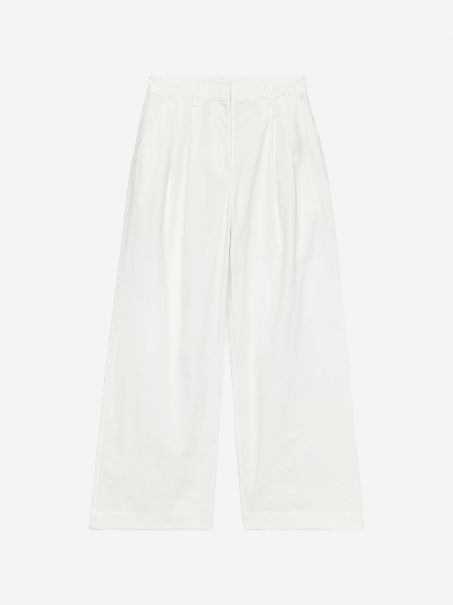 Pantaloni con pinces - Bianco/Blu scuro