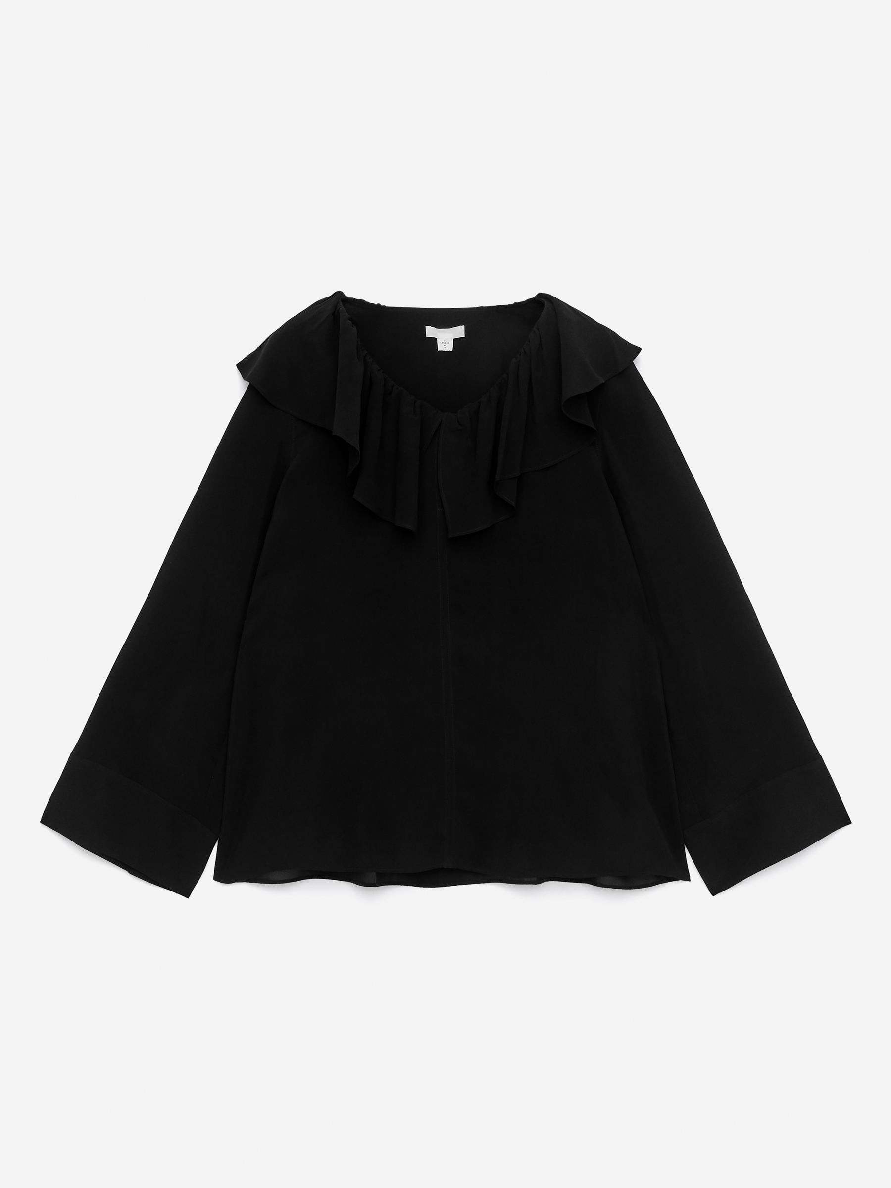 Frill-Collar Blouse-#272627-16473