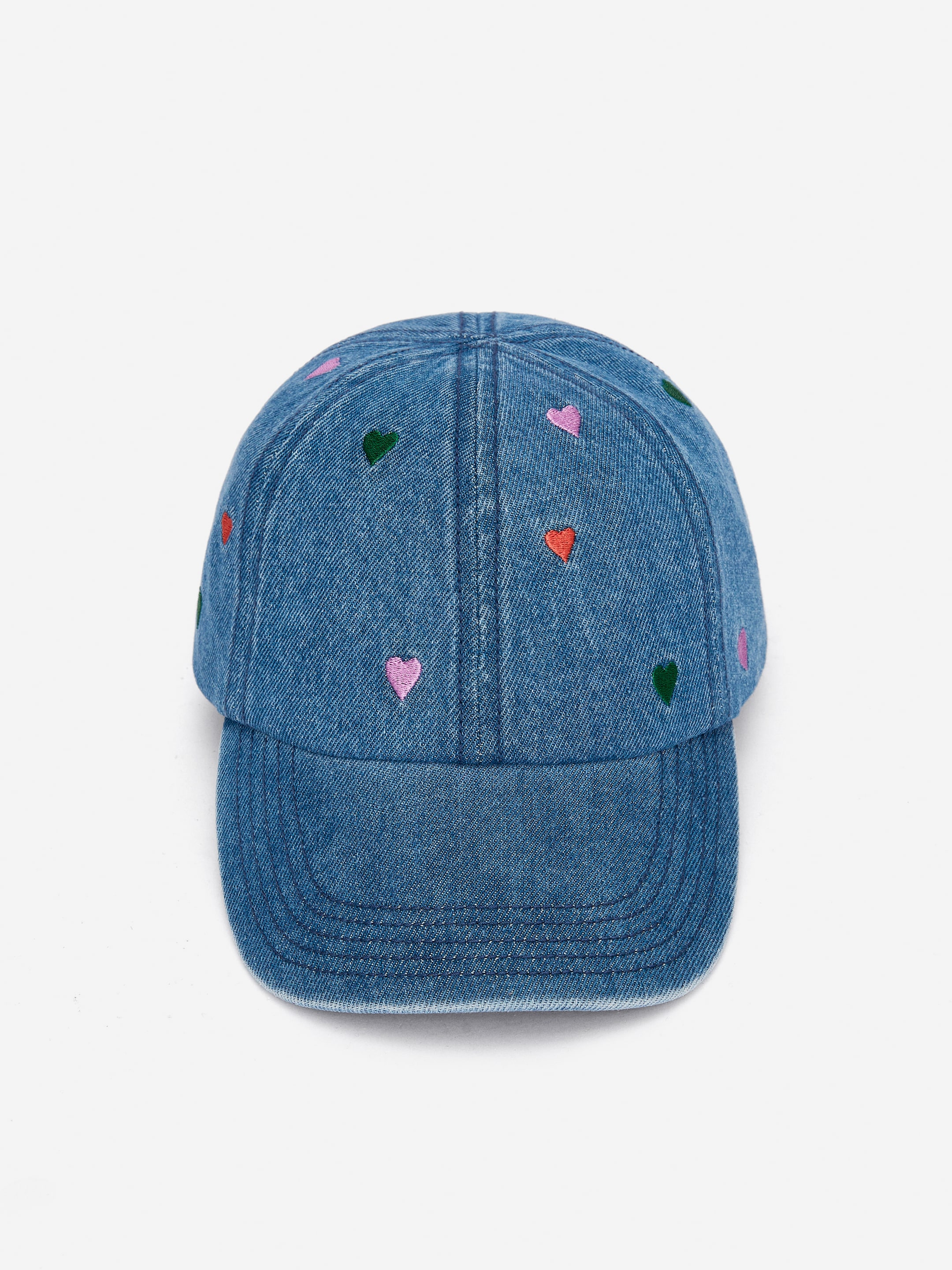 Grösseres Bild ansehen: Bestickte Kappe aus Denim - Blau - KINDER | H&M CH 2