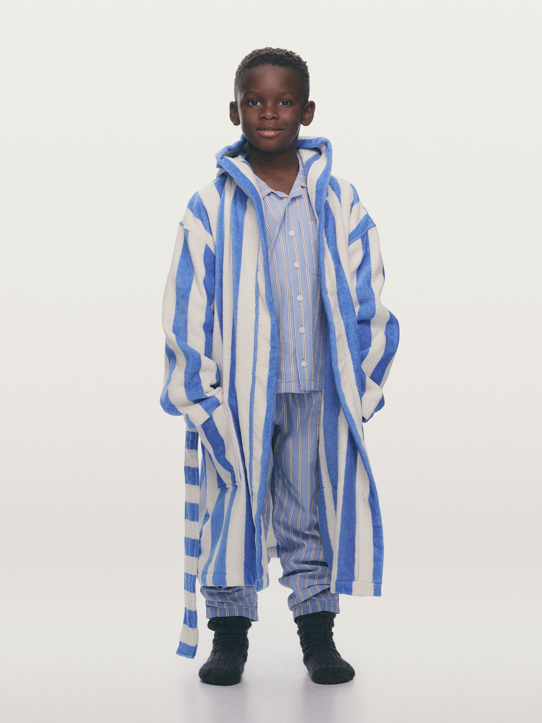 Pyjama Set - Blue/Striped - Regular fit - Children - StillMedia/Environmental - 1