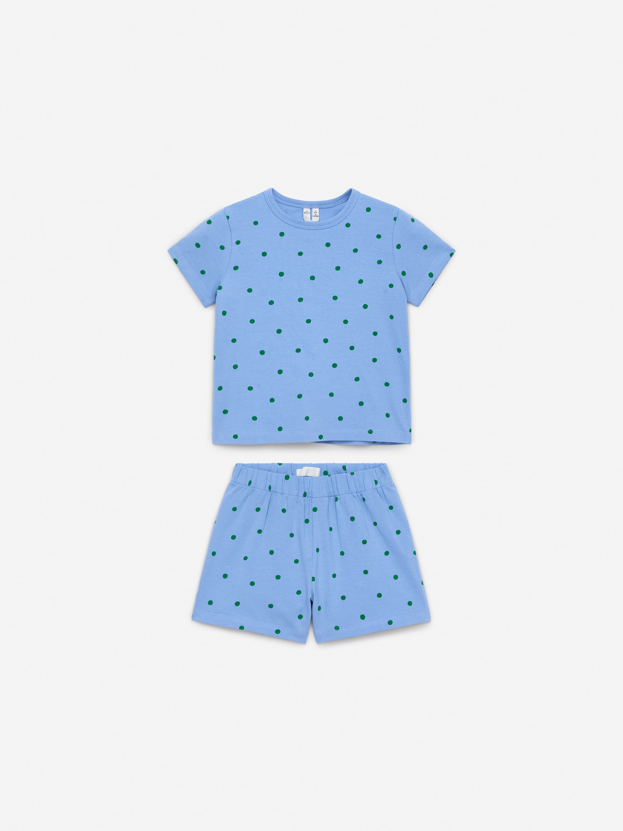 Short Jersey Pyjama Set - Blue/Green - Children - StillMedia/DescriptiveStillLife - 3