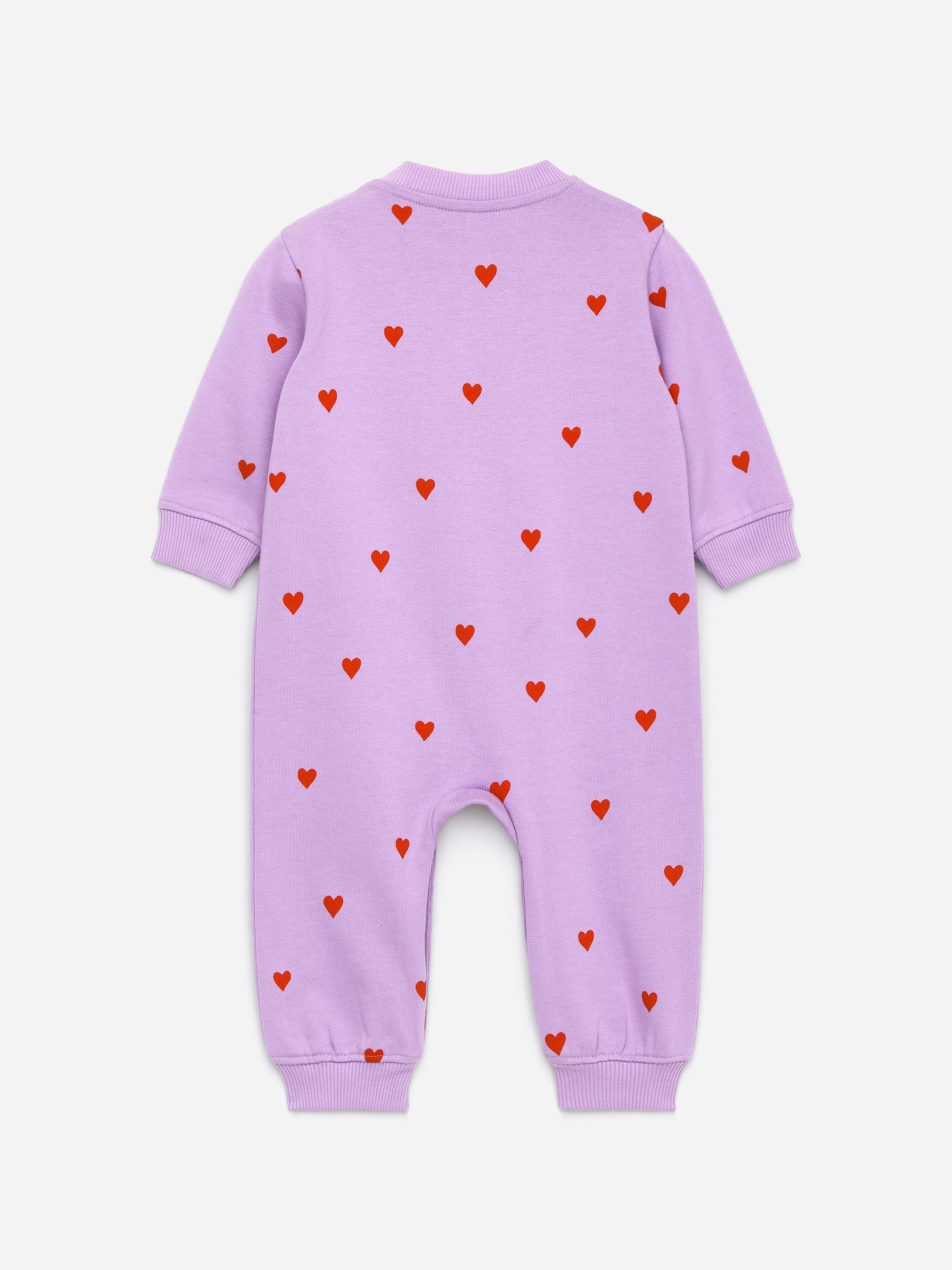 Overall i bomull - Lila/röd - Loose fit - Children - StillMedia/DescriptiveStillLife - 2