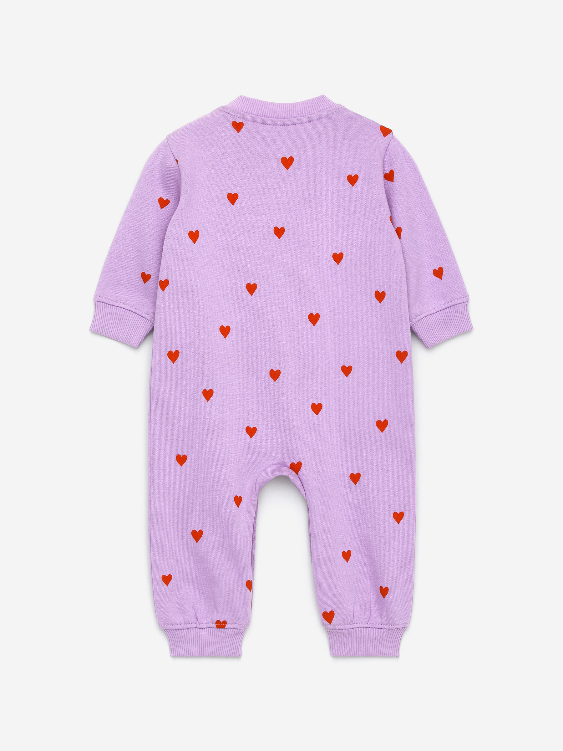 Cotton Overall - Lilac/Red - Loose fit - Children - StillMedia/DescriptiveStillLife - 2