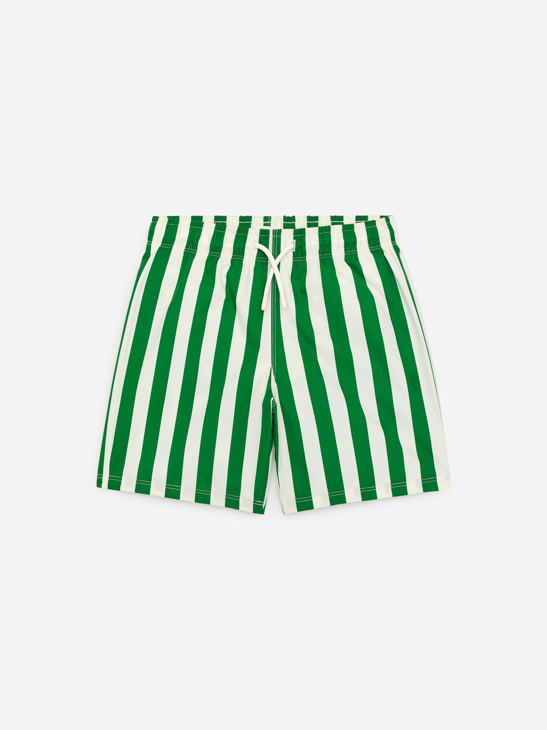 Långa badshorts-#45724E-19013
