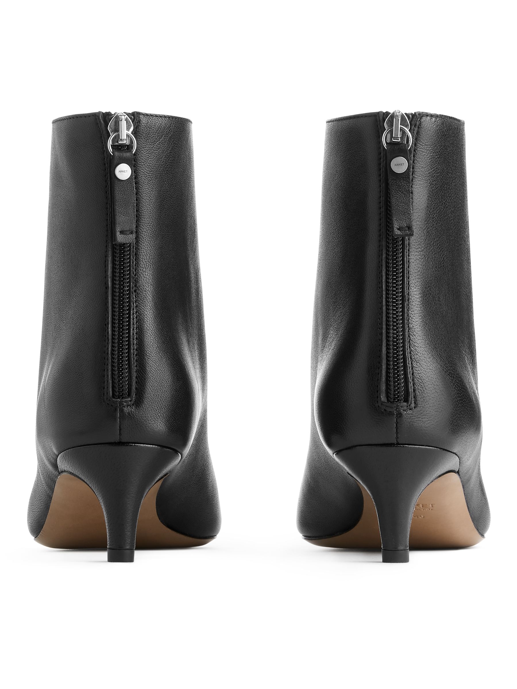 Mid Heel Ankle Boots - Black - Women - StillMedia/DescriptiveStillLife - 1
