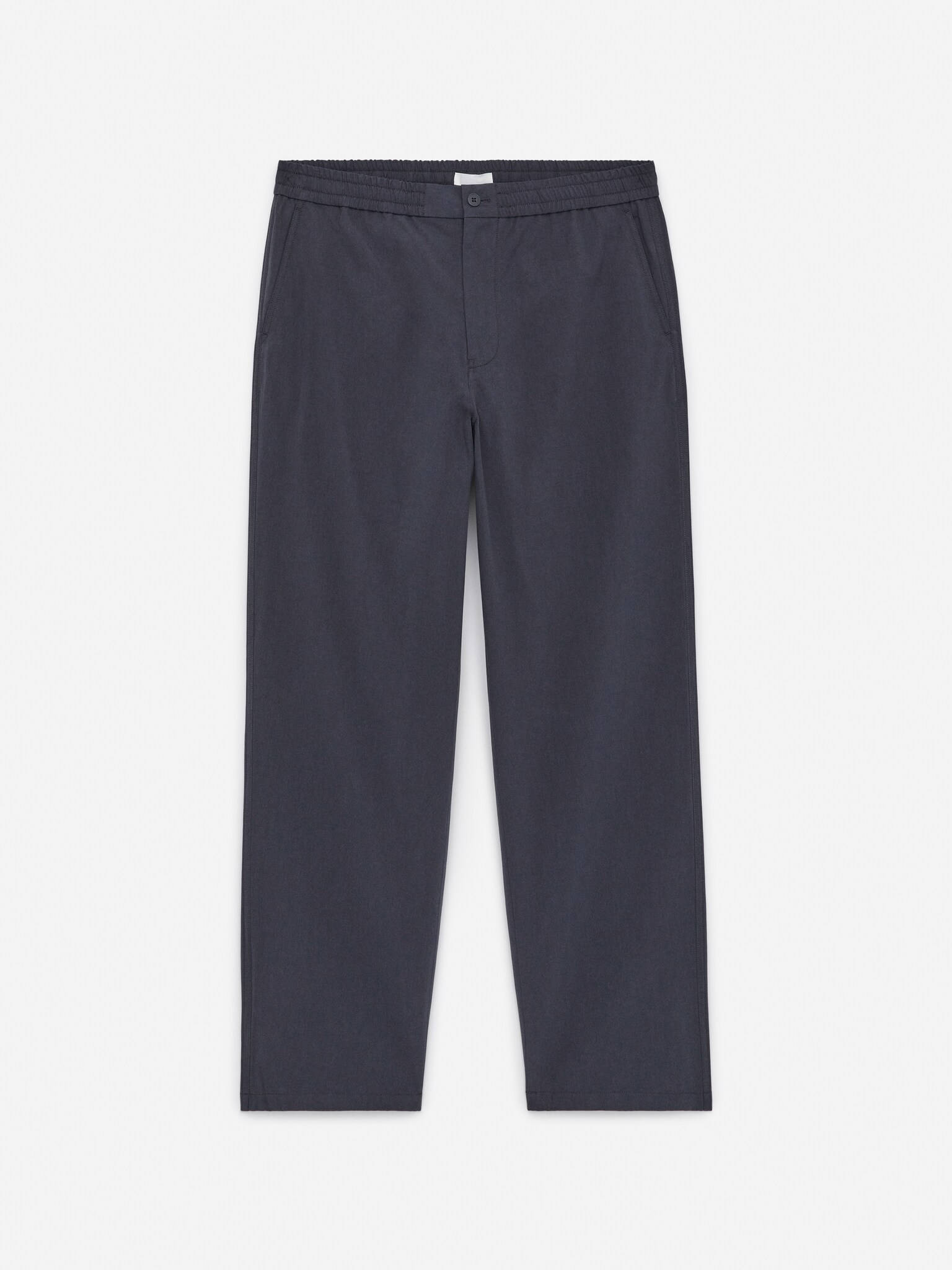Cotton Trousers - Dark Blue/Black