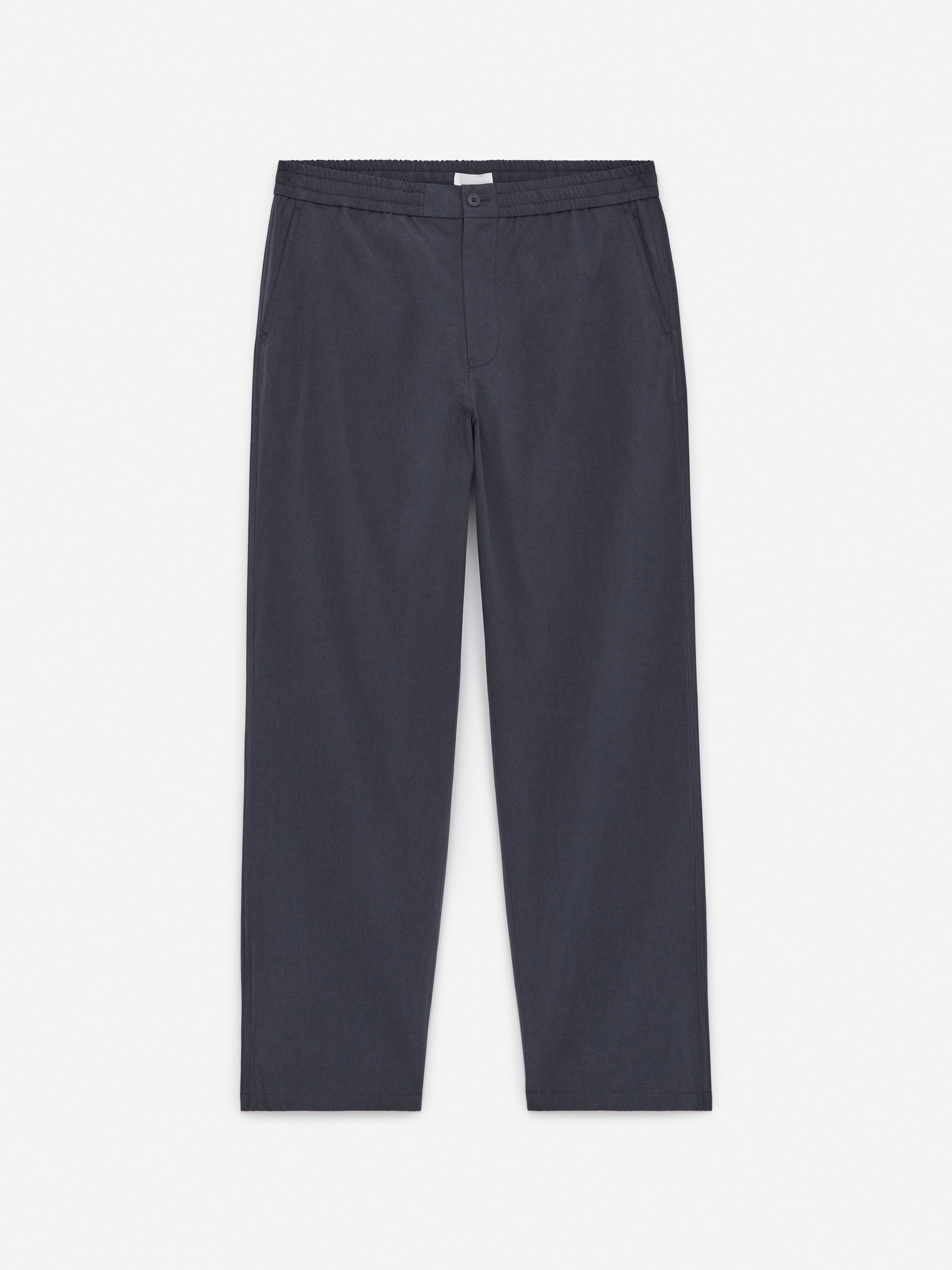 Cotton Trousers - Dark Blue - Regular fit - Men - StillMedia/DescriptiveStillLife - 1