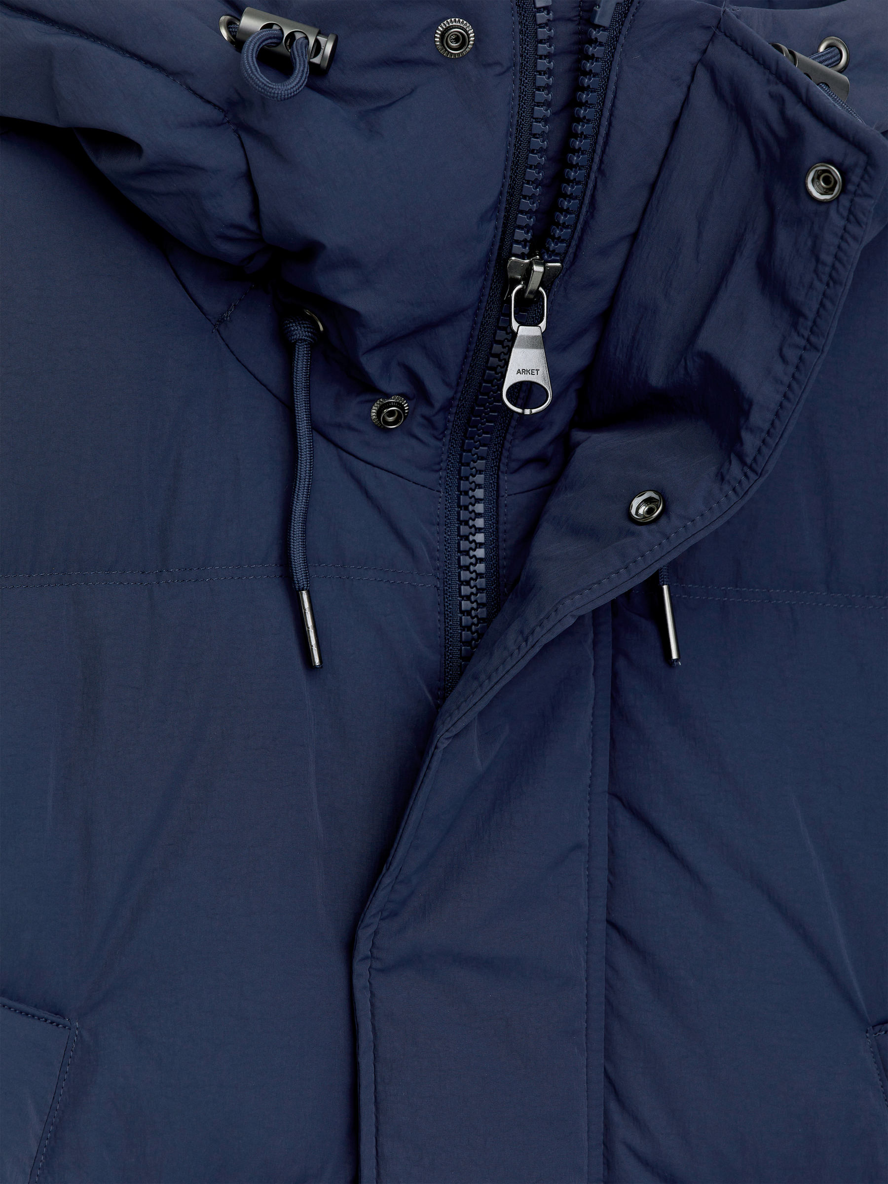 Upcycled Down Expedition Jacket - Blue - Regular fit - Men - StillMedia/DescriptiveDetail - 2