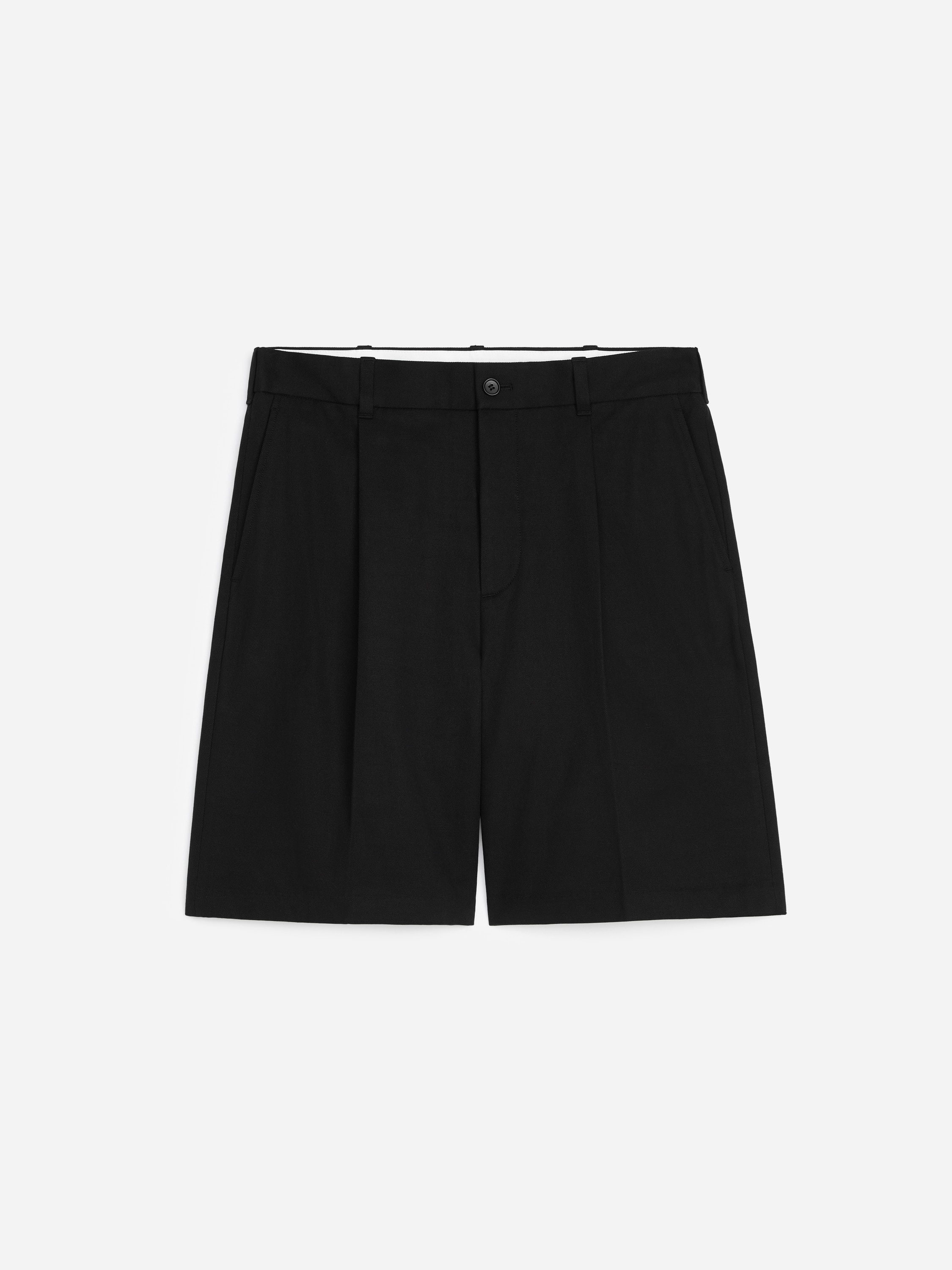 Elegante Shorts - Schwarz/Braun