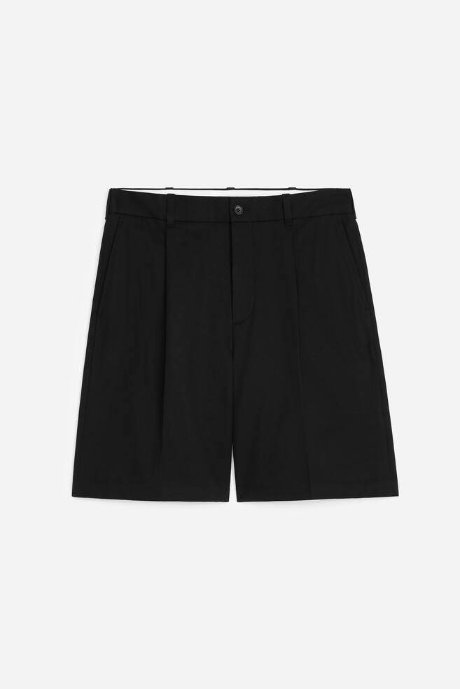 Dressed Shorts - Black/Brown - 1