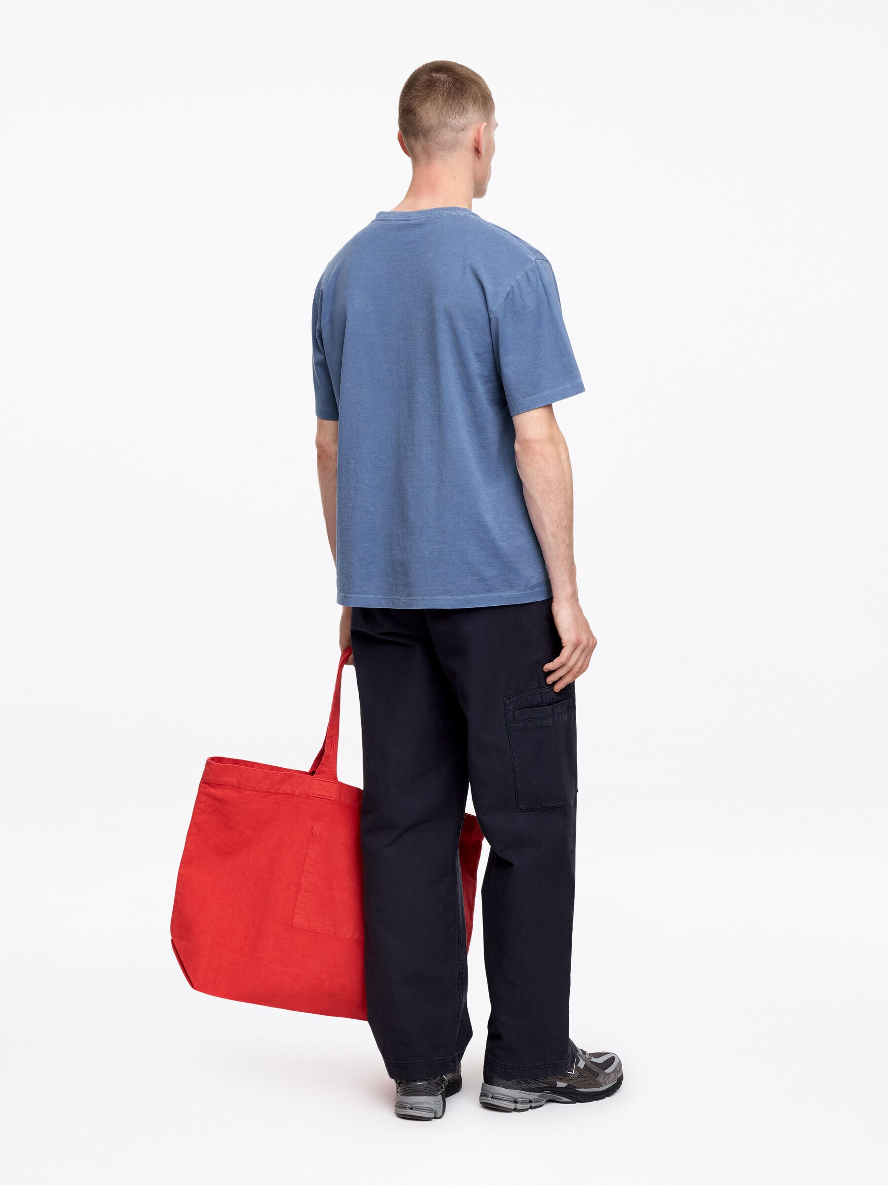 T-shirt décontracté - Bleu - Relaxed fit - Homme - StillMedia/Lookbook - 10