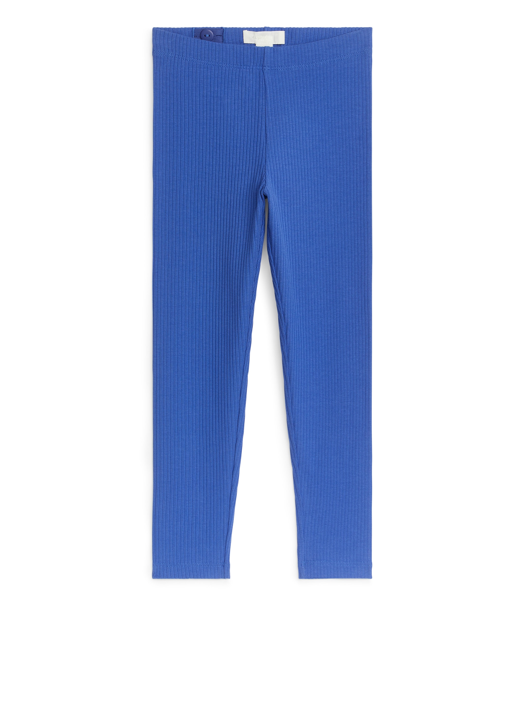 Rib Jersey Leggings - Blue - Regular fit - children - StillMedia/DescriptiveStillLife - 1