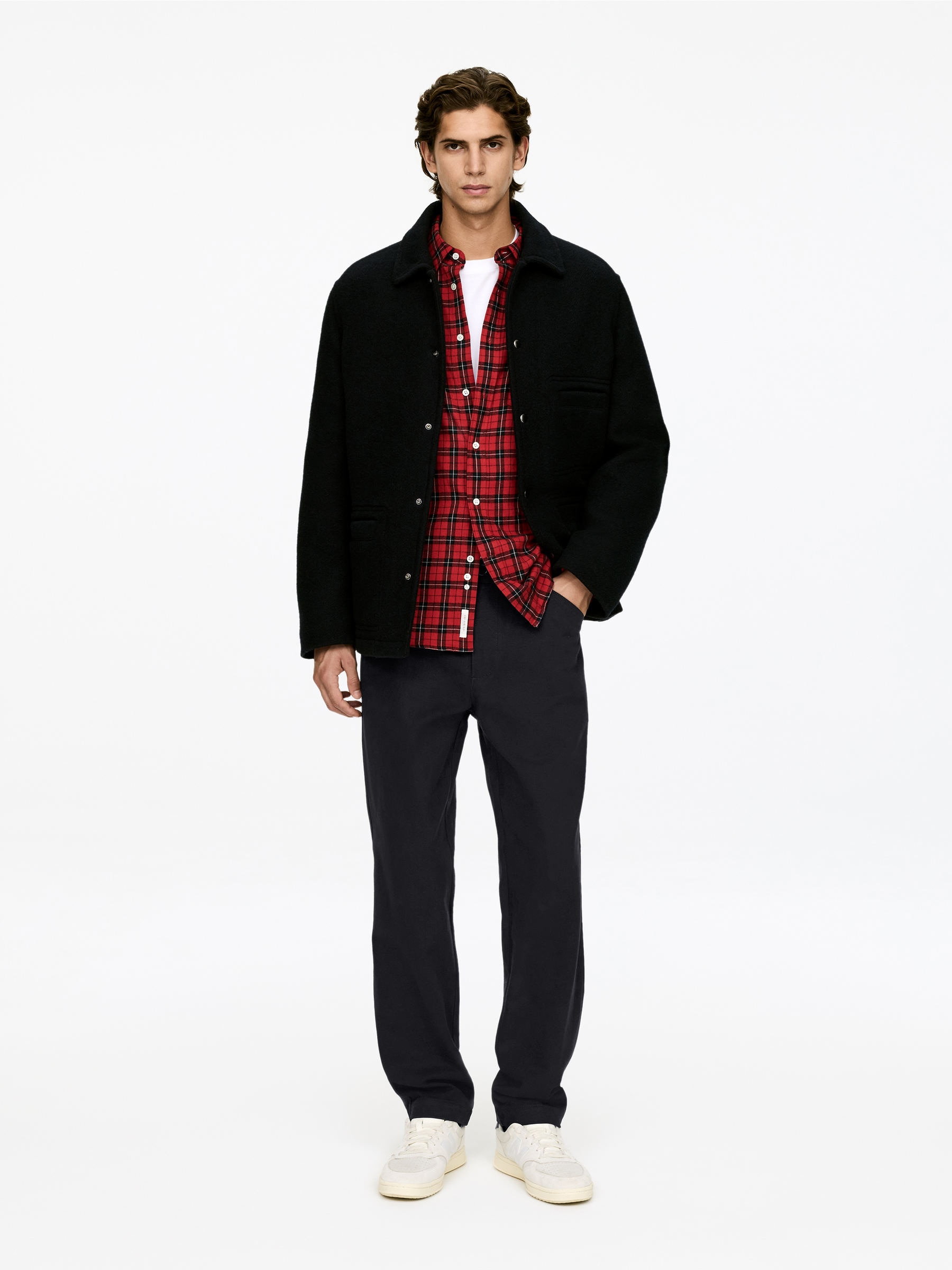 Cotton Moleskin Twill Trousers-#272930-12980