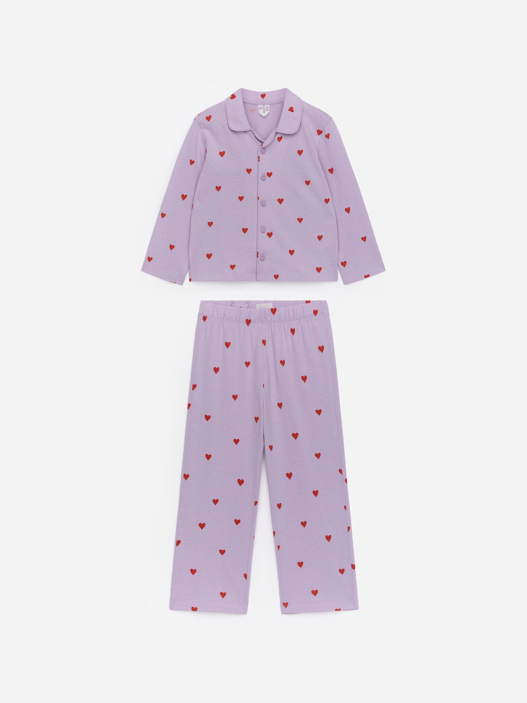 Cotton Pyjama Set-#BFAED2-17478