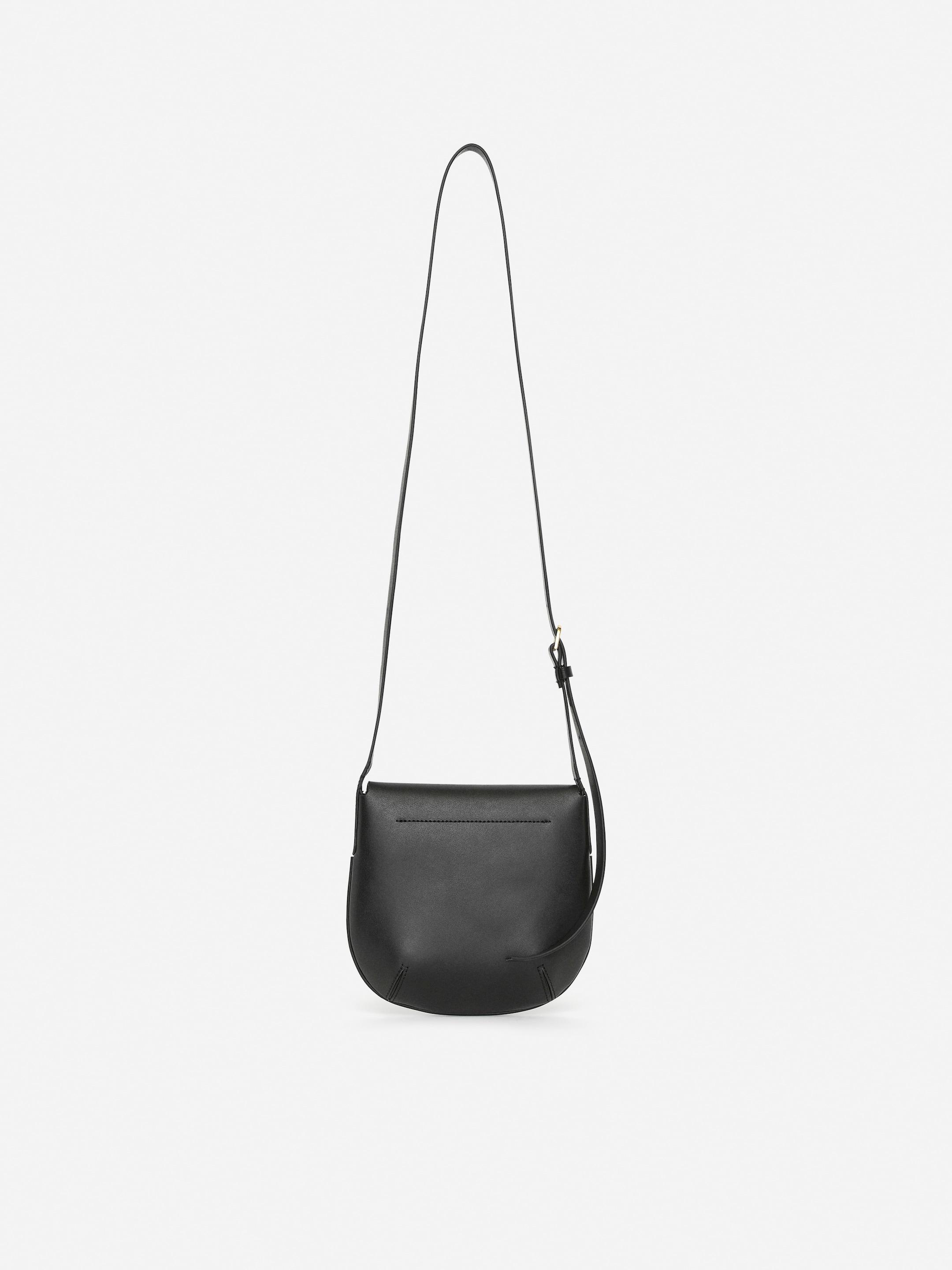 Visualizza immagine più grande: Borsa a tracolla in pelle - Nero - DONNA | H&M IT 3