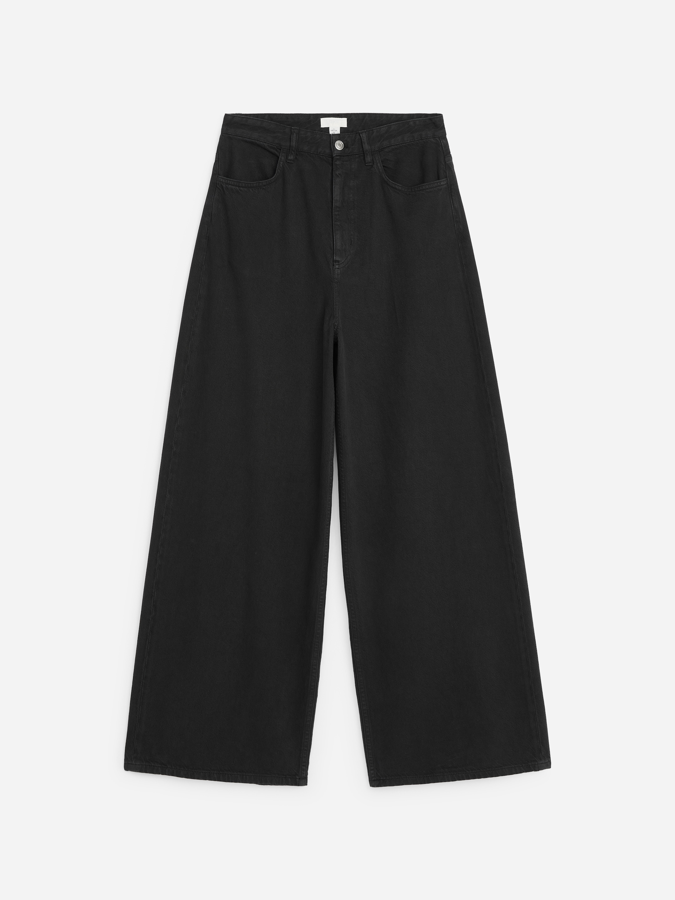 Wide Trousers-Black-19850