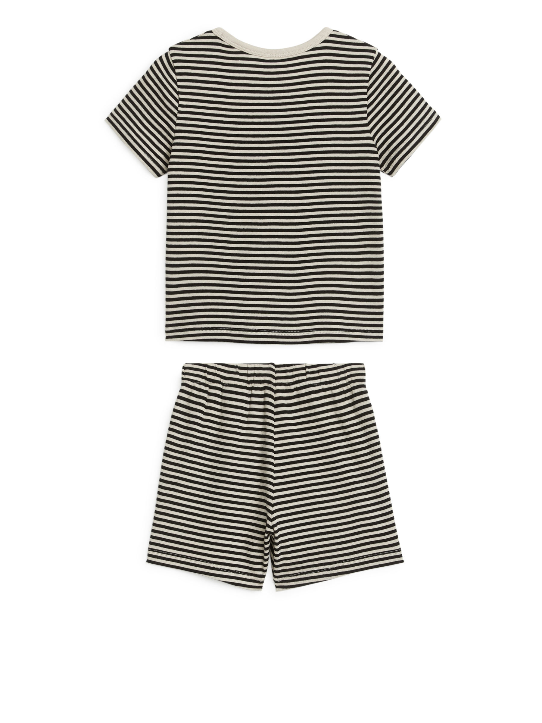 Zweiteiliger kurzer Pyjama aus Jersey - Hellbeige/Schwarz - Kinder - StillMedia/DescriptiveStillLife - 3