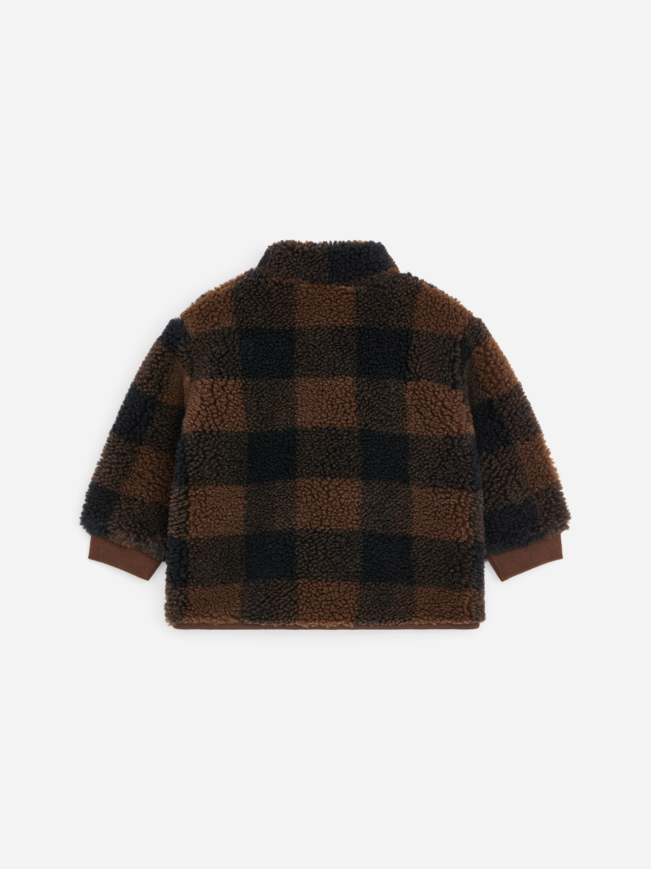 Pile Jacket - Black/Brown - Regular fit - children - StillMedia/DescriptiveStillLife - 1