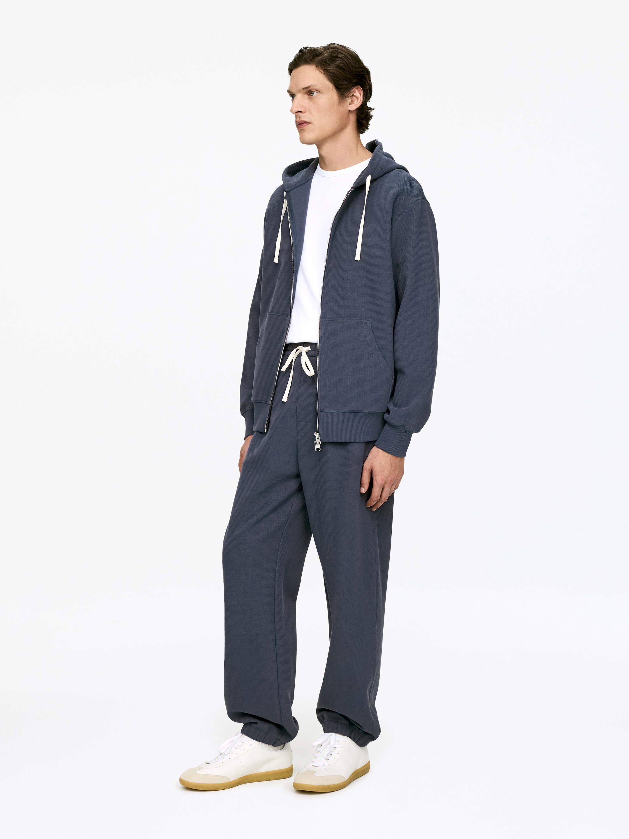 Visualizza immagine più grande: Pantaloni da tuta testurizzati - Blu scuro - UOMO | H&M IT 2