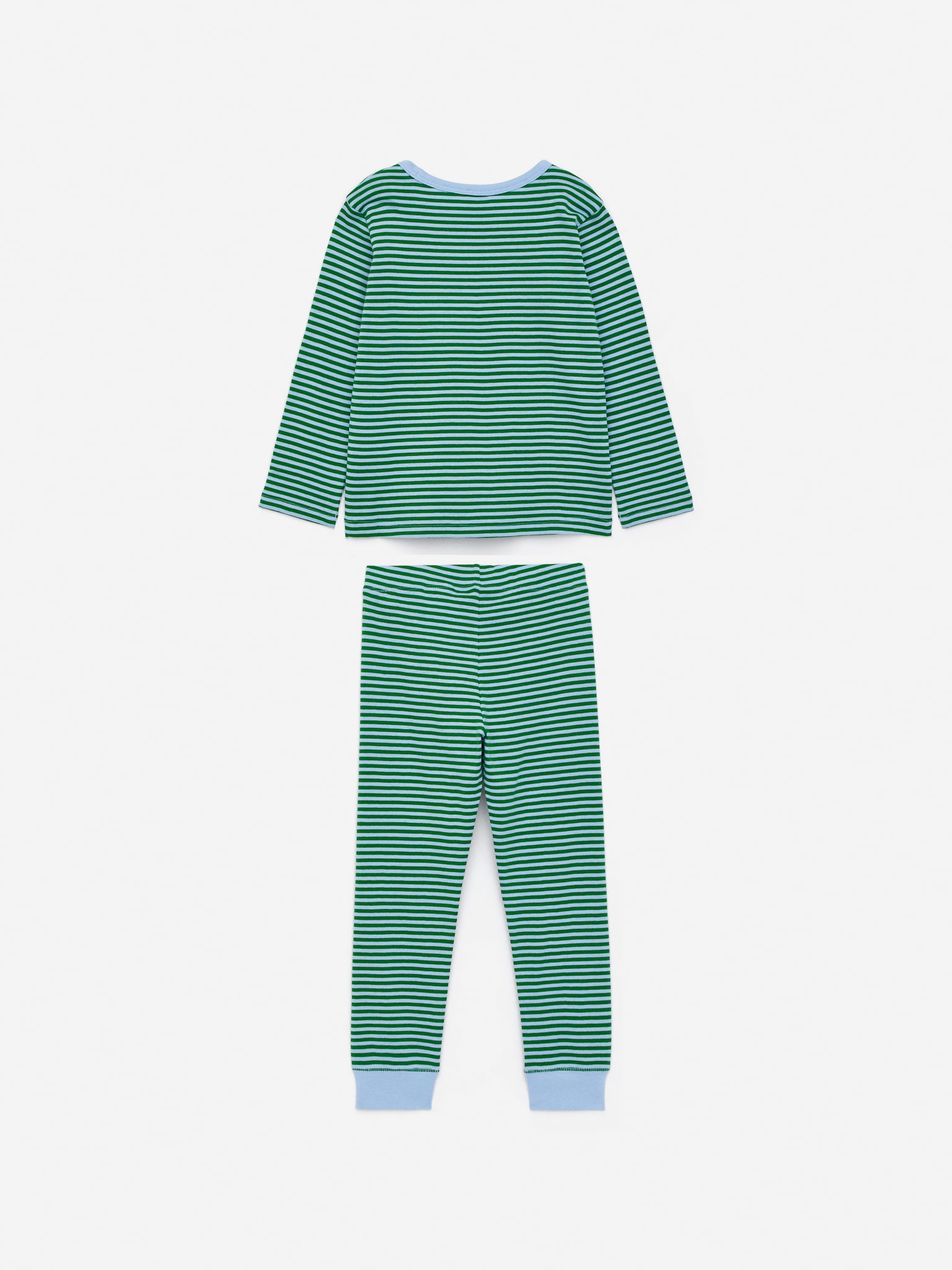 Trikåpyjamas - Ljusblå/grön/Blå/vit/Lila/Ljusblå/Röd/offwhite/Rosa/hjärtan - 2