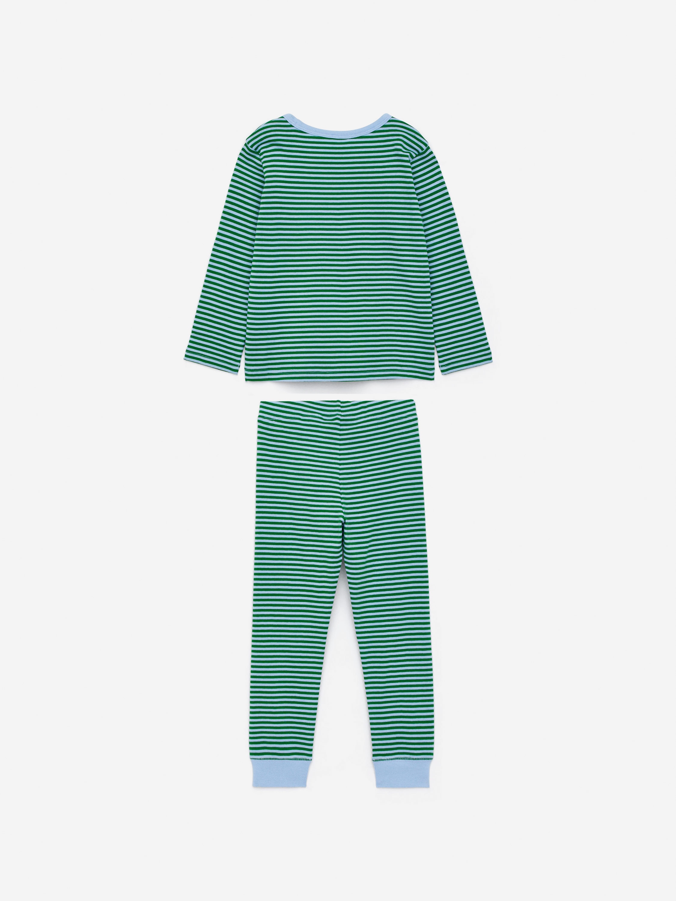 Jersey Pyjama Set - Light Blue/Green - Regular fit - Children - StillMedia/DescriptiveStillLife - 3