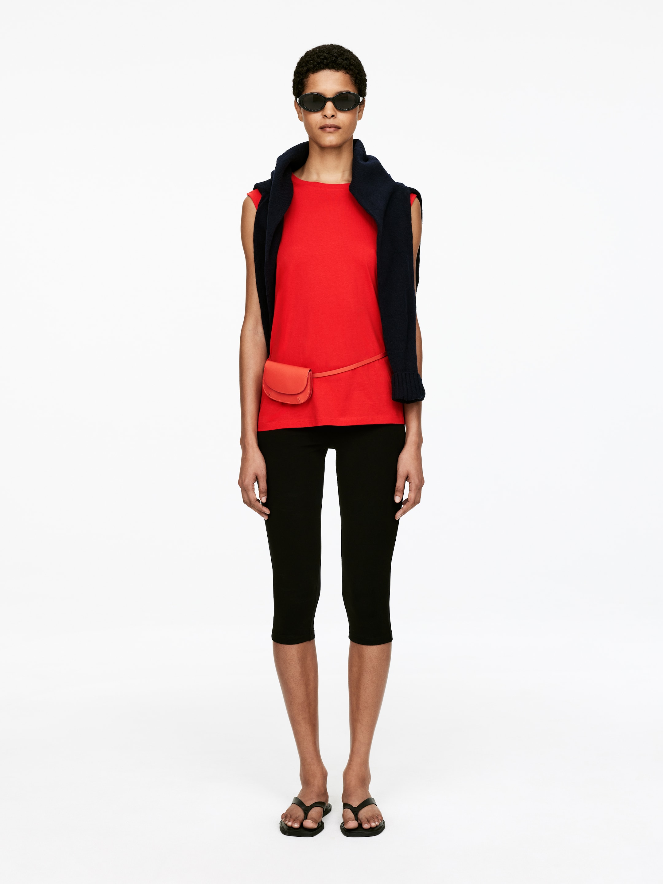 Grösseres Bild ansehen: Lockeres Tanktop - Rot - DAMEN | H&M CH 3