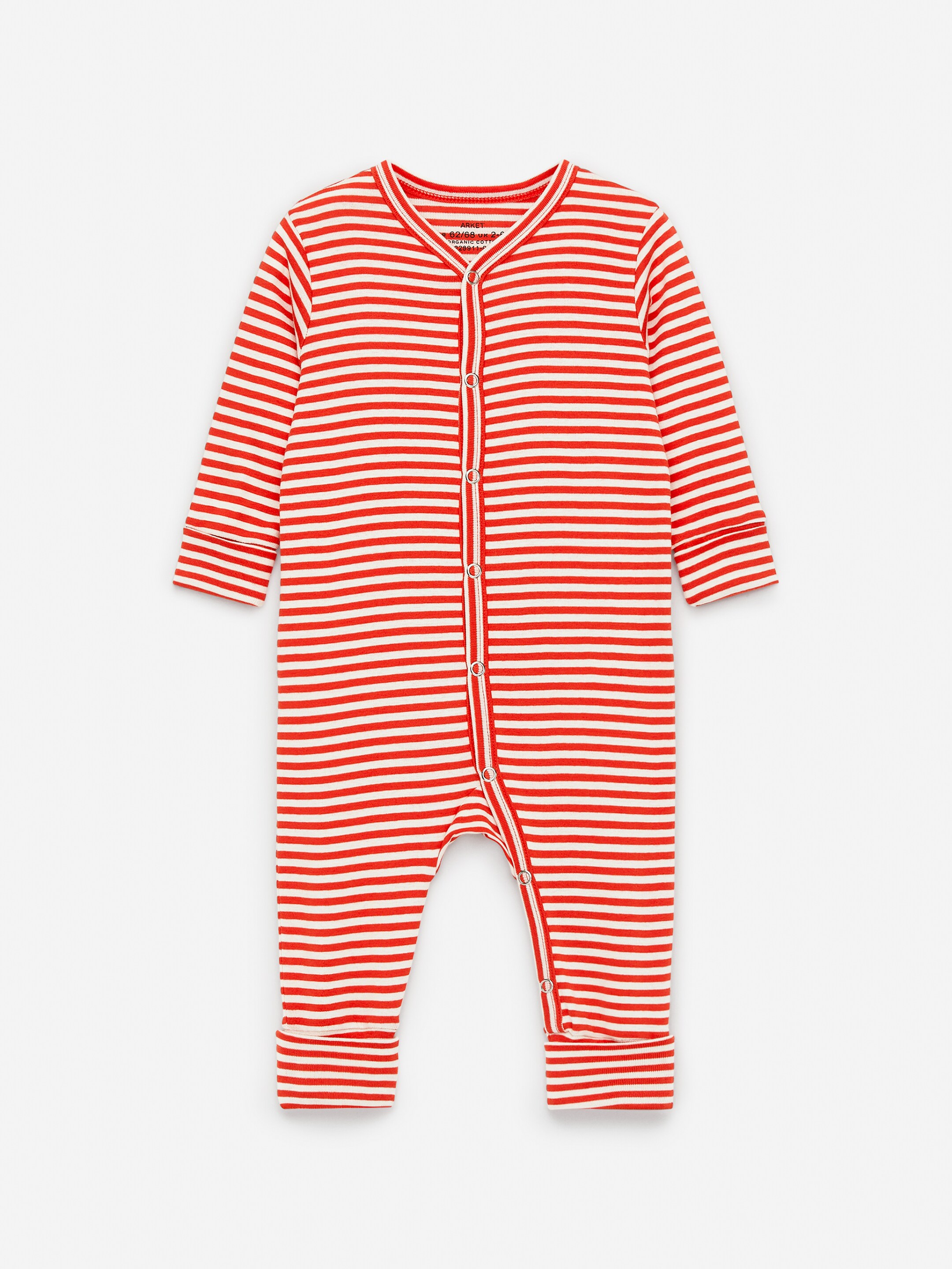 Grotere afbeelding bekijken: All-in-one pyjama, set van 2 - Rood/wit - KINDEREN | H&M NL 2