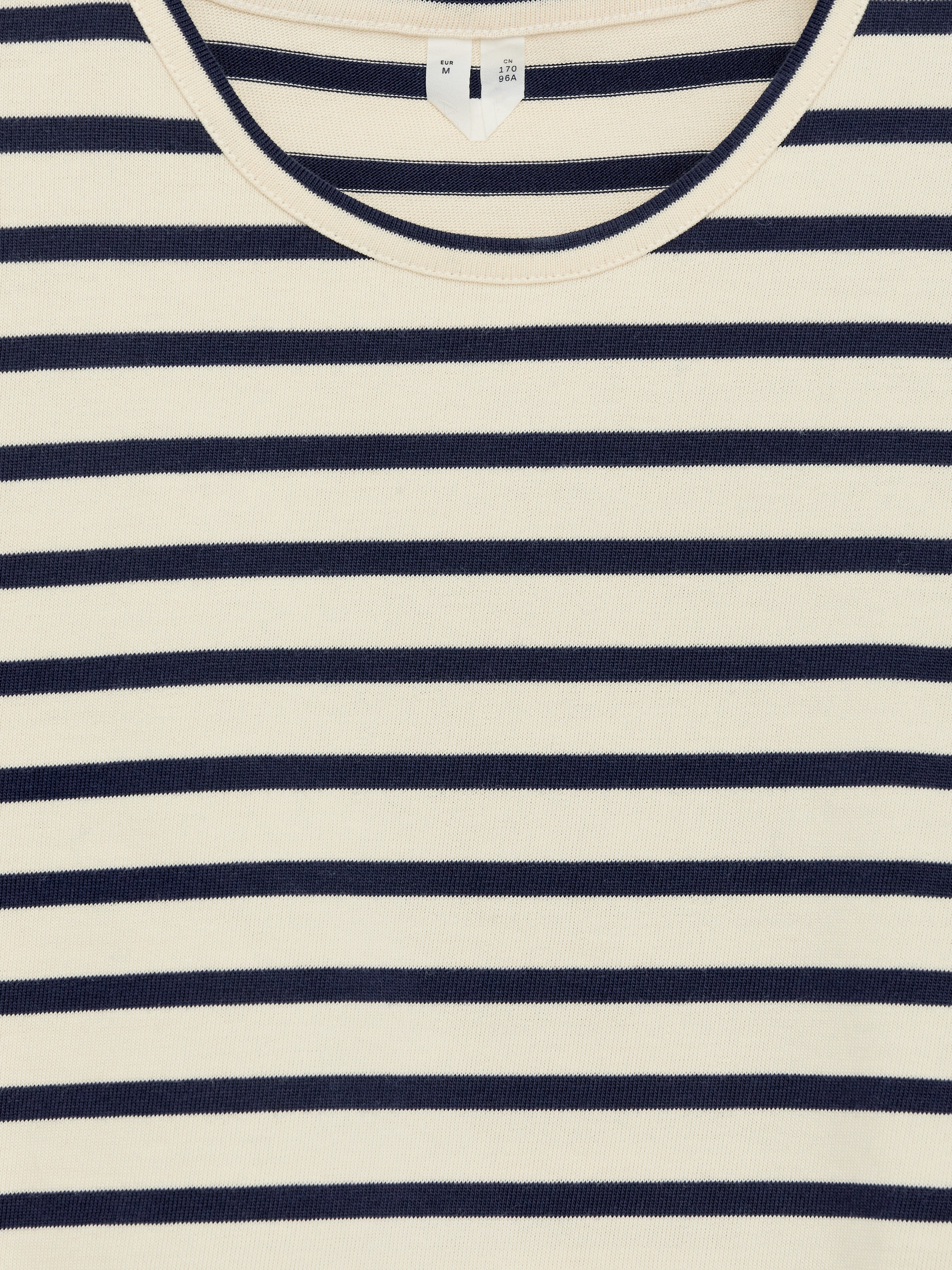Långärmad t-shirt - Mörkblå/off-white - Regular fit - Men - StillMedia/DescriptiveDetail - 1