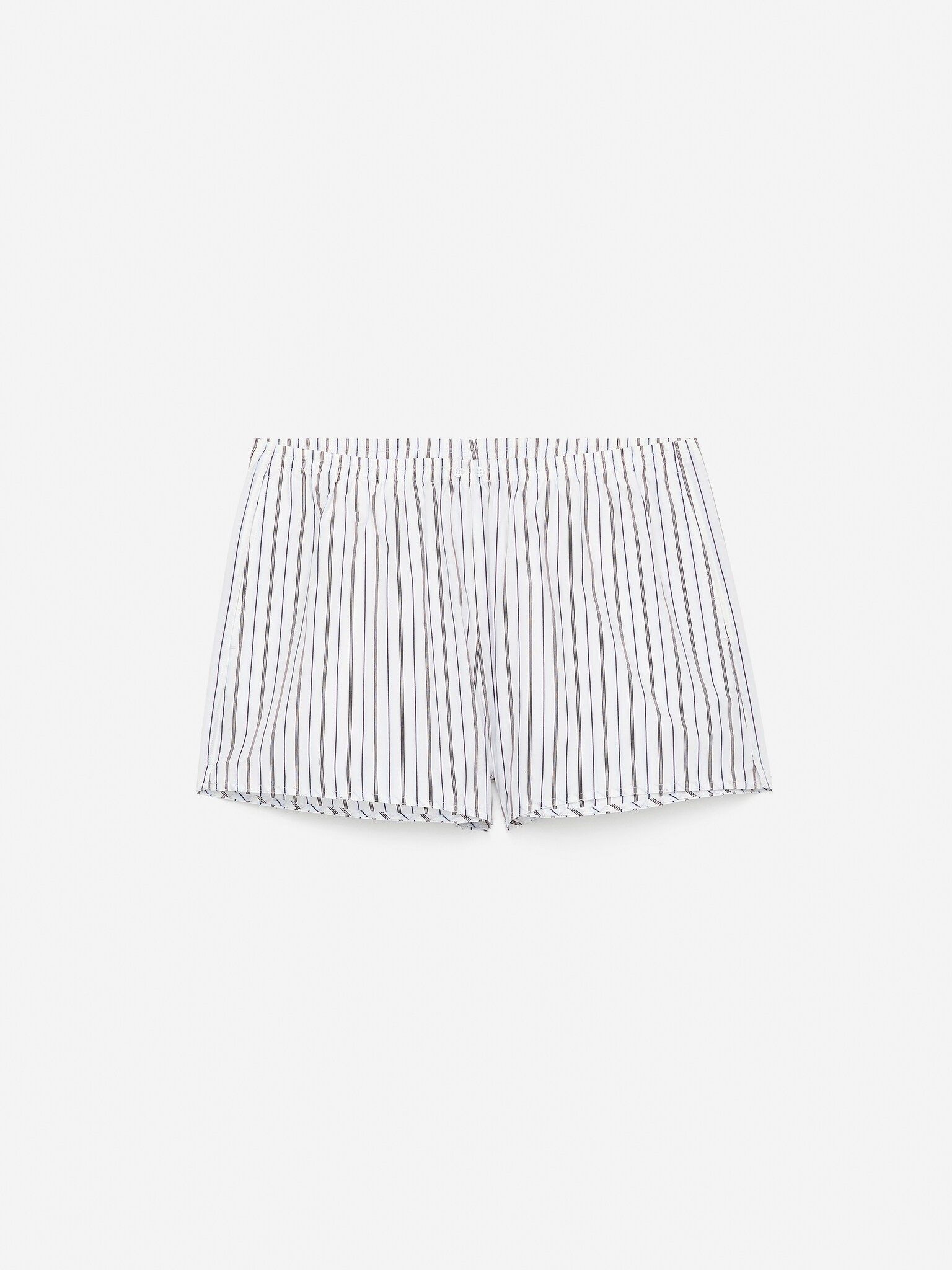 Pantalones cortos de algodón - Blanco/varios colores