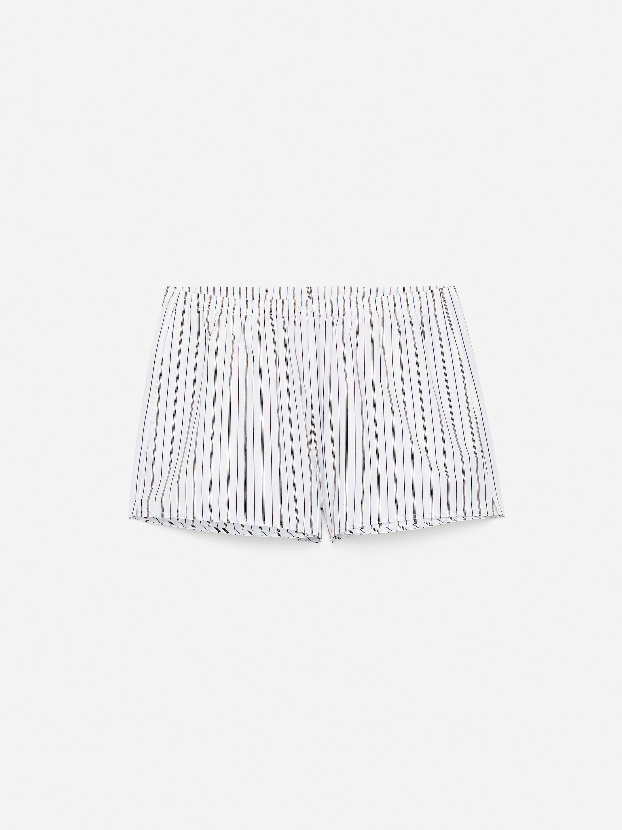 Zobrazit větší obrázek: Bavlněné šortky - Bílá/Multicolor - ŽENY | H&M CZ 1