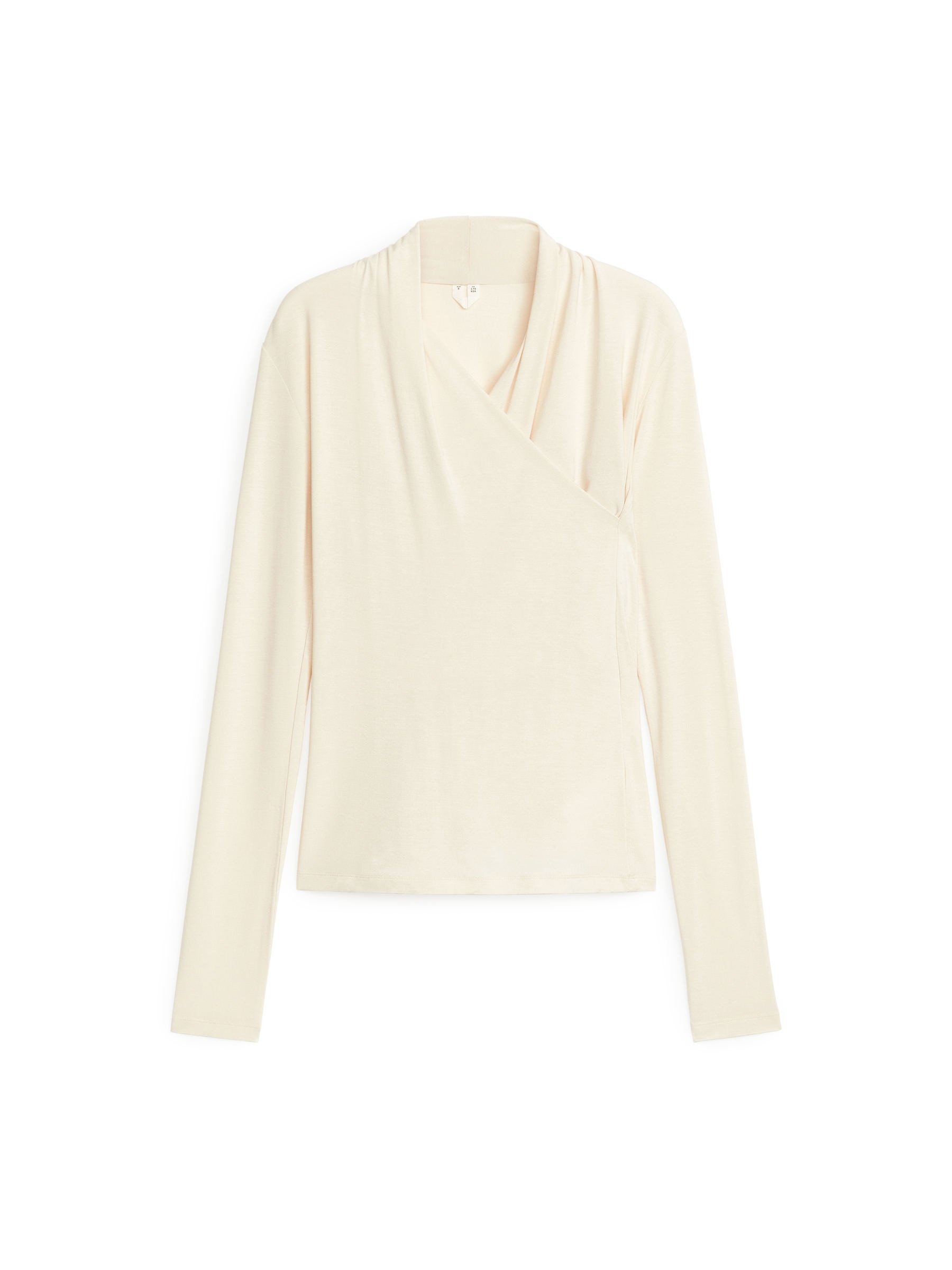 Wickeloberteil aus Modal - Cremeweiß - Slim Fit - Damen - StillMedia/DescriptiveStillLife - 1