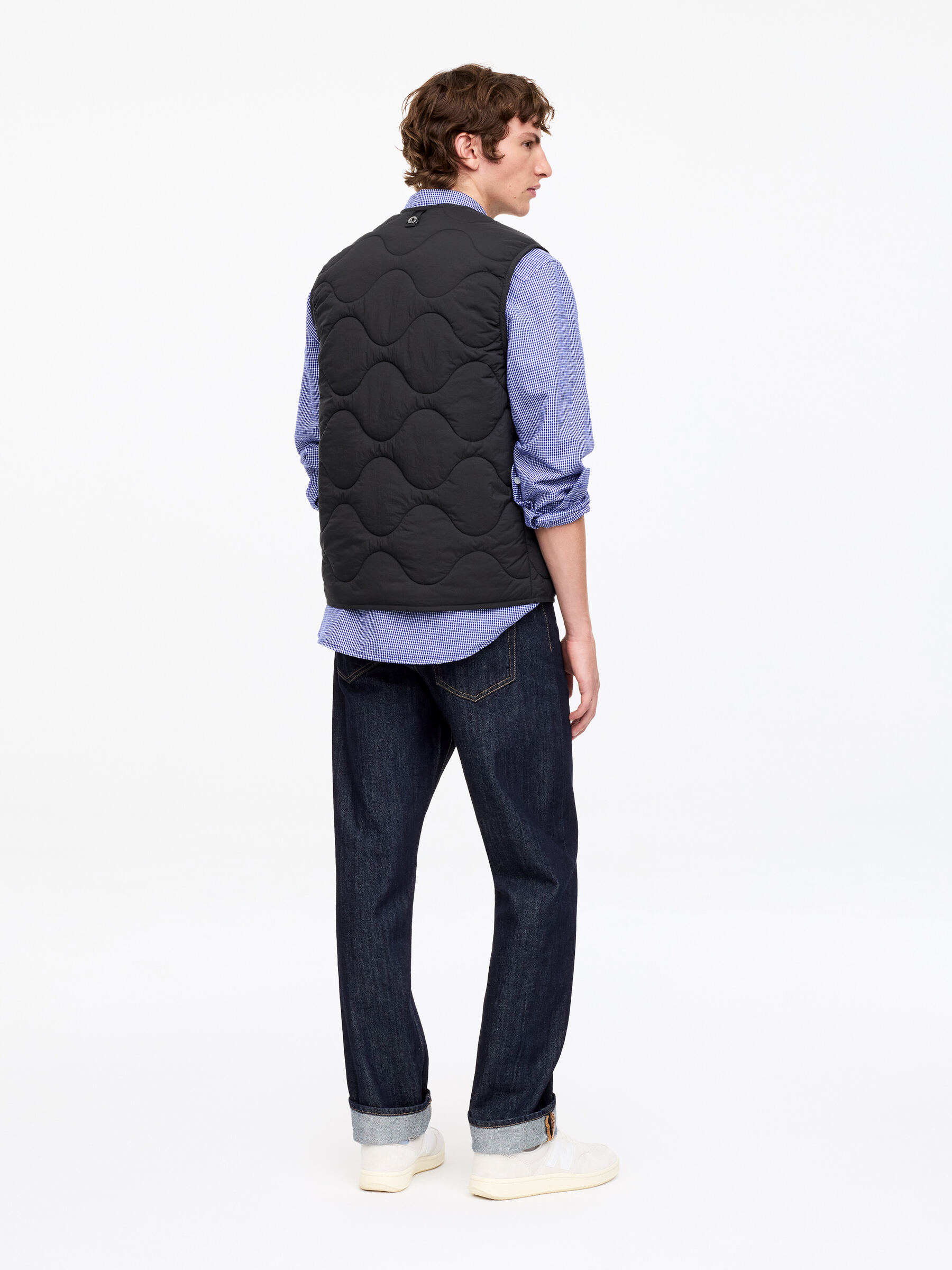 2-in-1 Quilted Liner Vest - Black - Regular fit - Men - StillMedia/Lookbook - 51