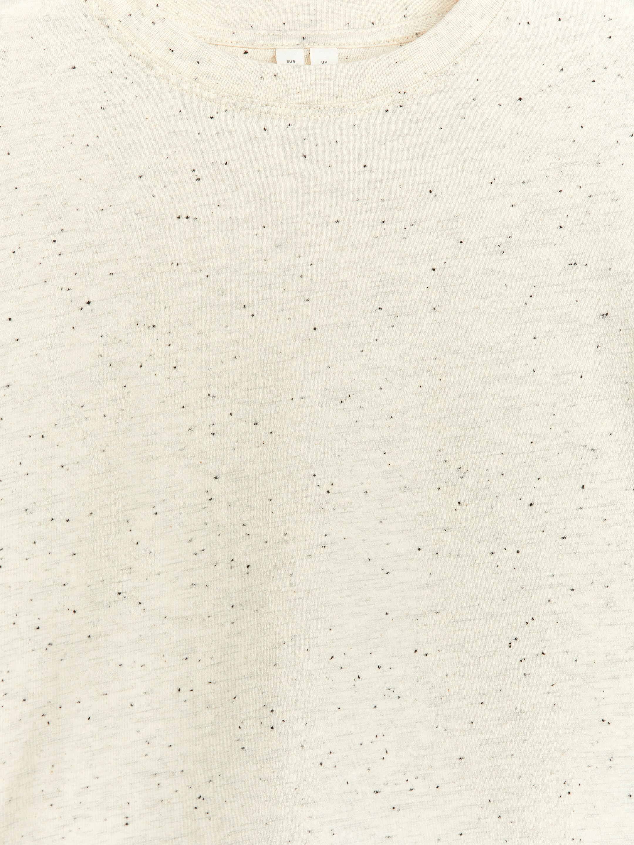 T-shirt med lös passform - Off-white/neps - Relaxed fit - Children - StillMedia/DescriptiveDetail - 3