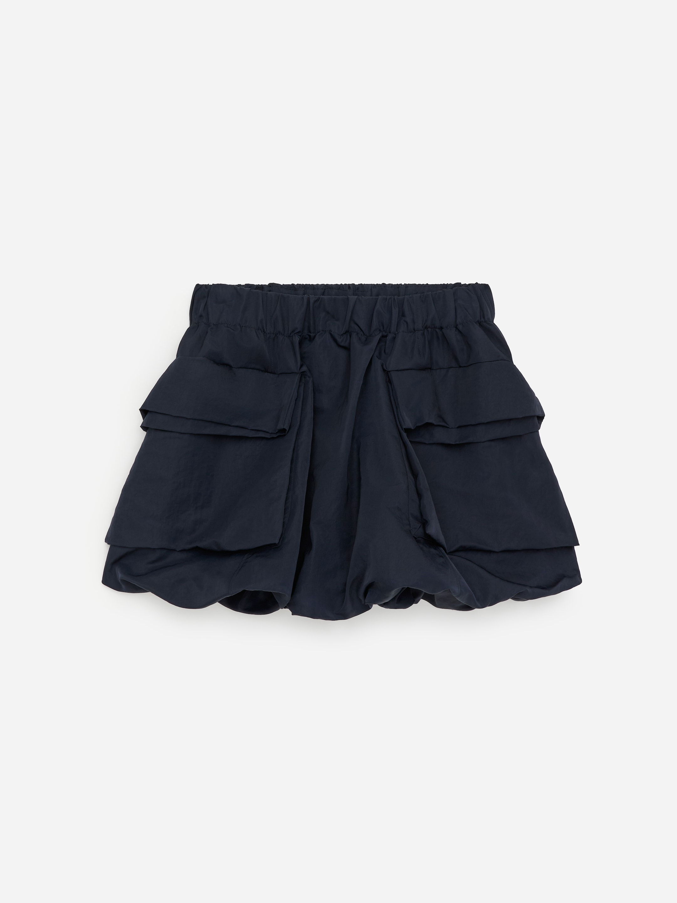 Minirock mit Bubble-Saum - Dunkelblau - Regular Fit - Damen - StillMedia/DescriptiveStillLife - 1