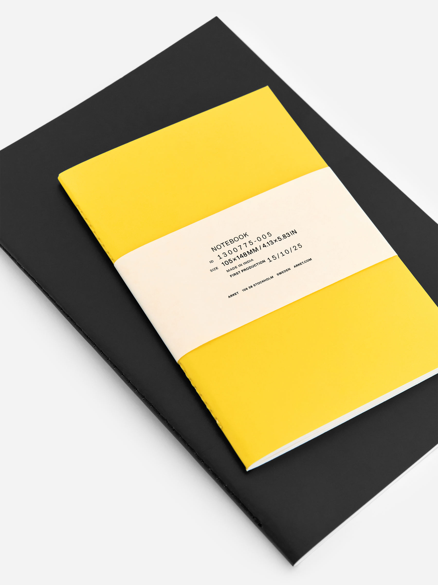 Notatnik A5 - Czarny - Homeware - StillMedia/DescriptiveDetail - 1