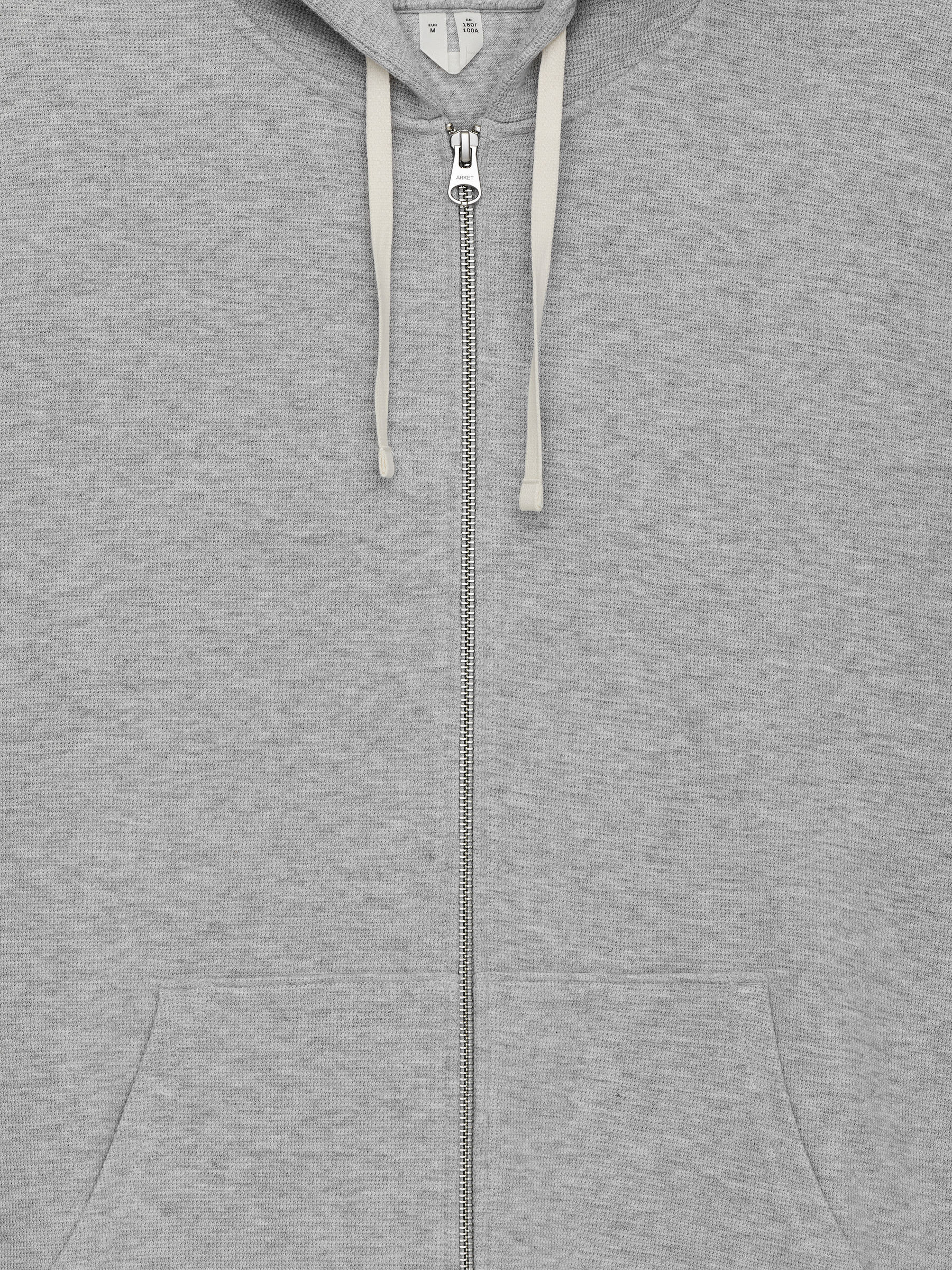 Zip Hoodie - Grey Melange - Regular fit - Men - StillMedia/DescriptiveDetail - 1