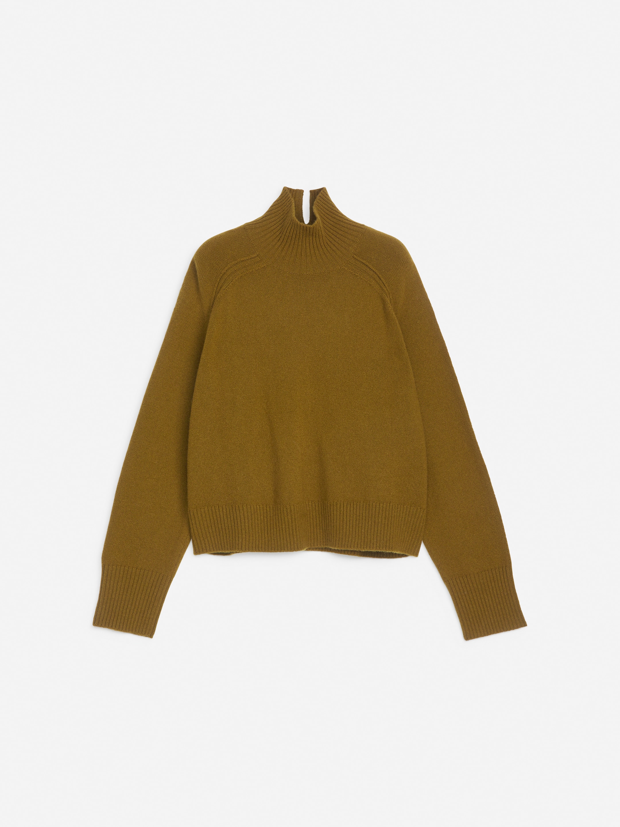 Zobacz większy obraz: Wełniany golf - Zielony khaki - ONA | H&M PL 1