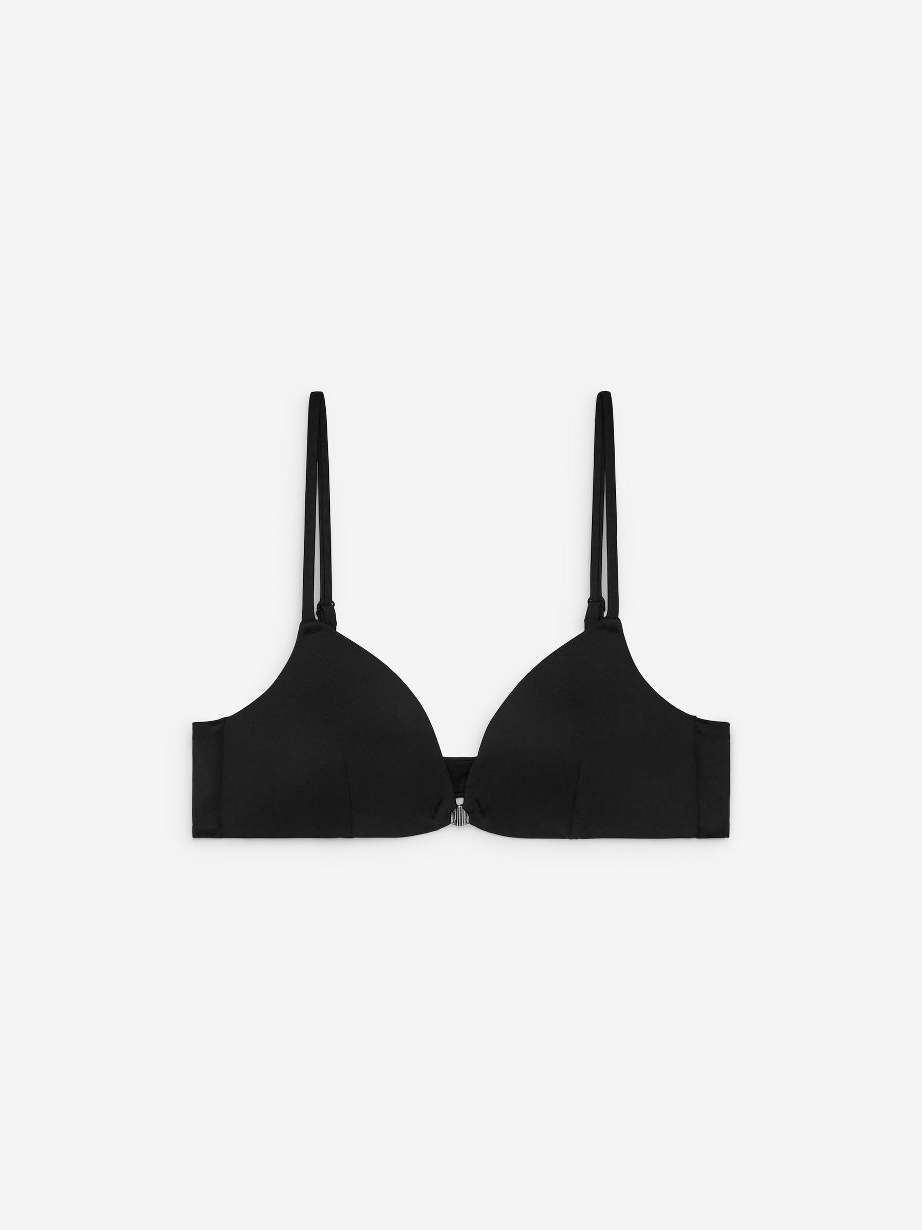 Moulded Bikini Top-Black-15832