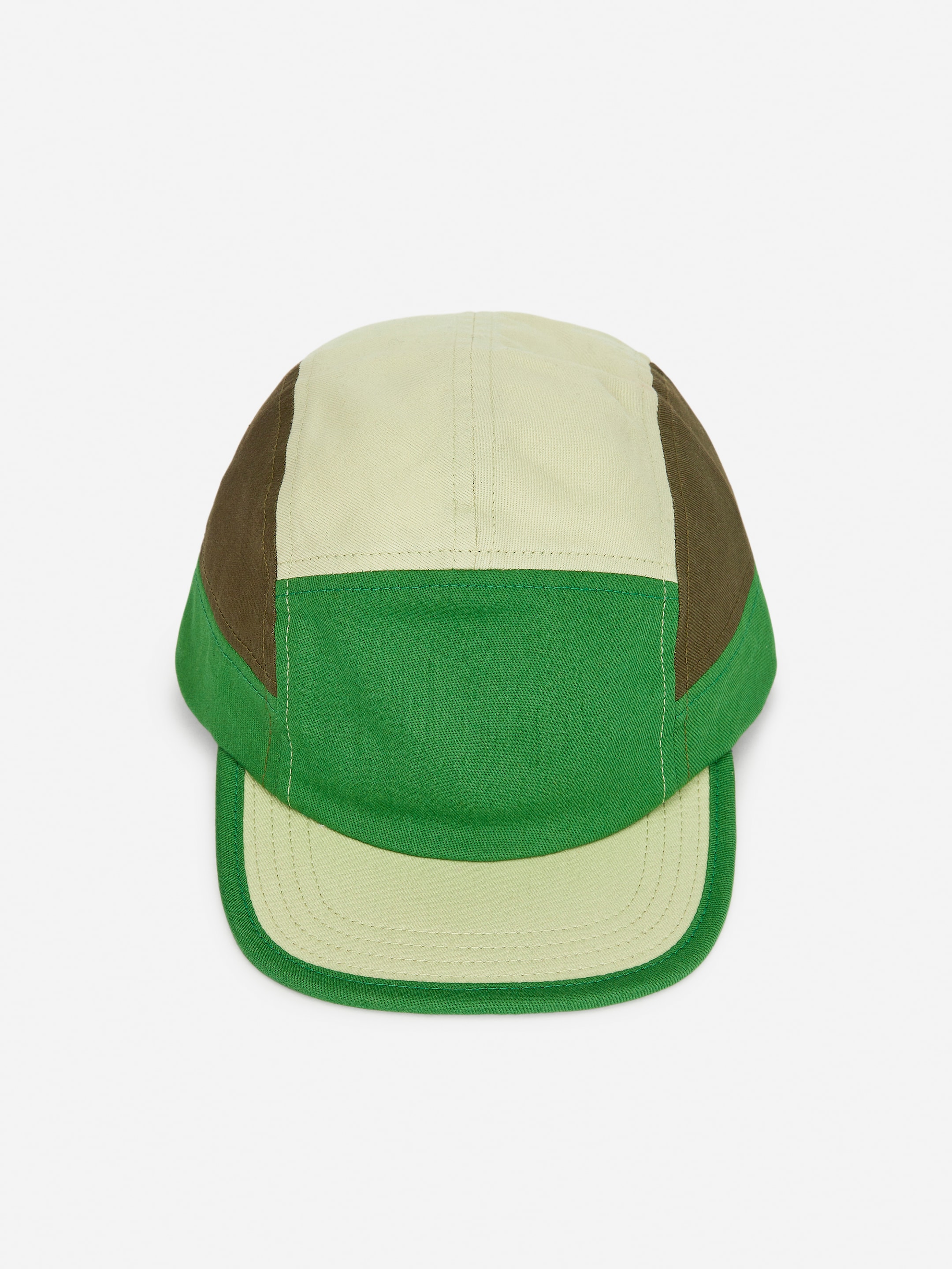Größeres Bild anzeigen: Cap mit Blockstreifen - Grün/Beige - Kids | H&M AT 2