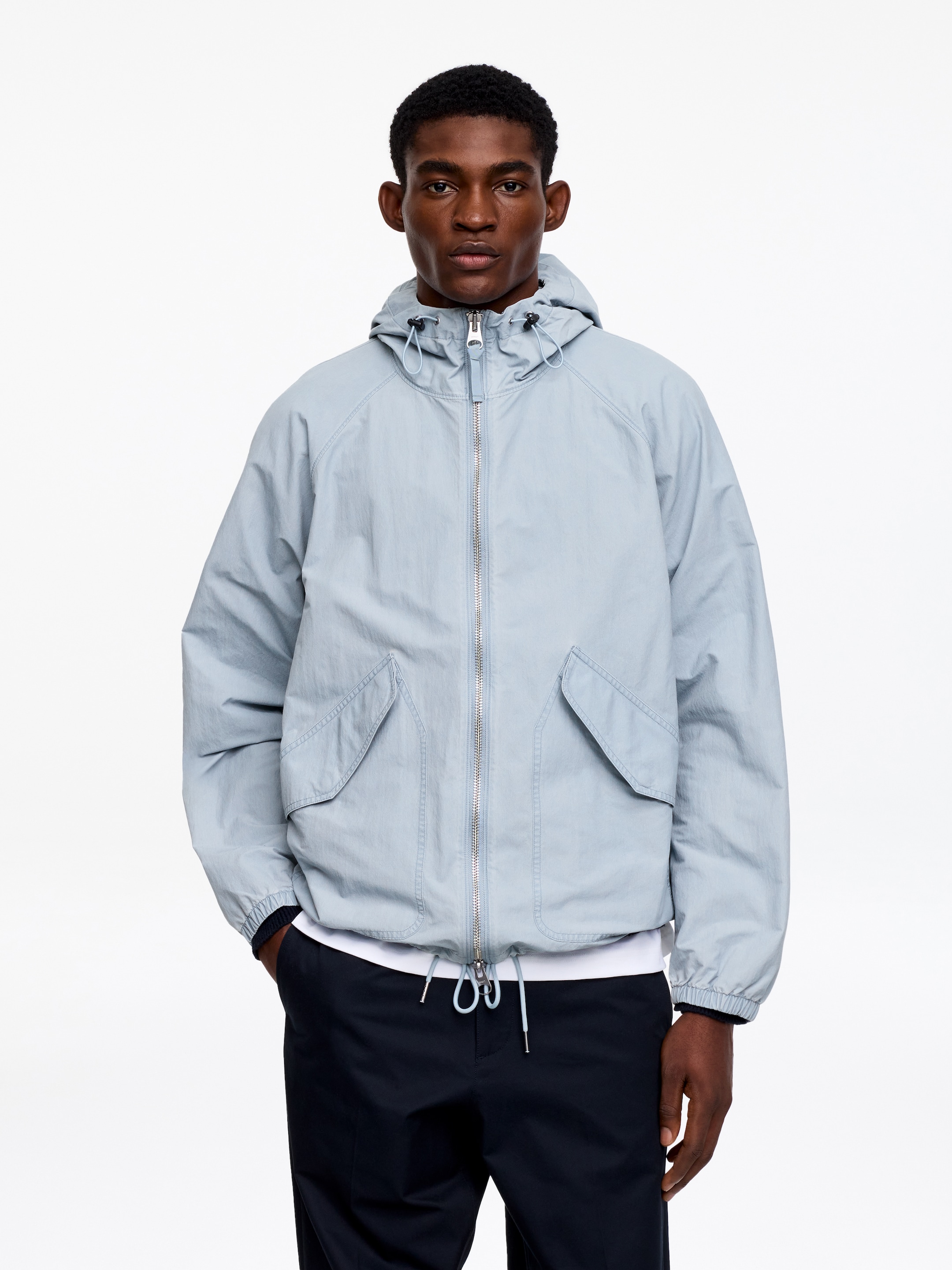 Coupe-vent ARKET ACTIVE - Bleu ciel - Relaxed fit - Homme - StillMedia/Lookbook - 4