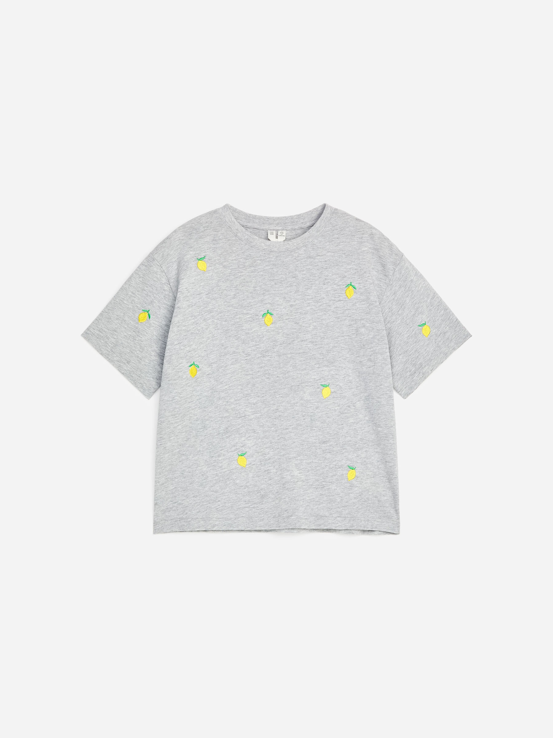 Besticktes T-Shirt-#B9BABC-19613