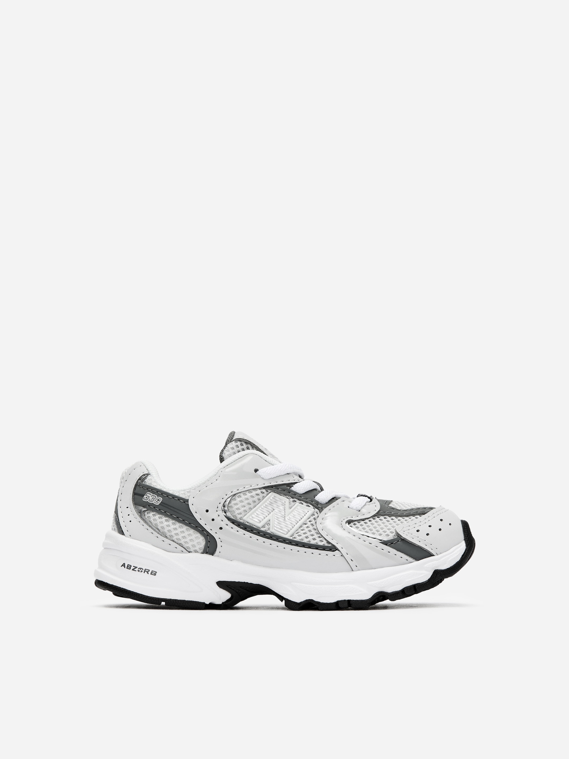 New Balance 530 Bungee Kids Trainers-#E8E9E7-18075