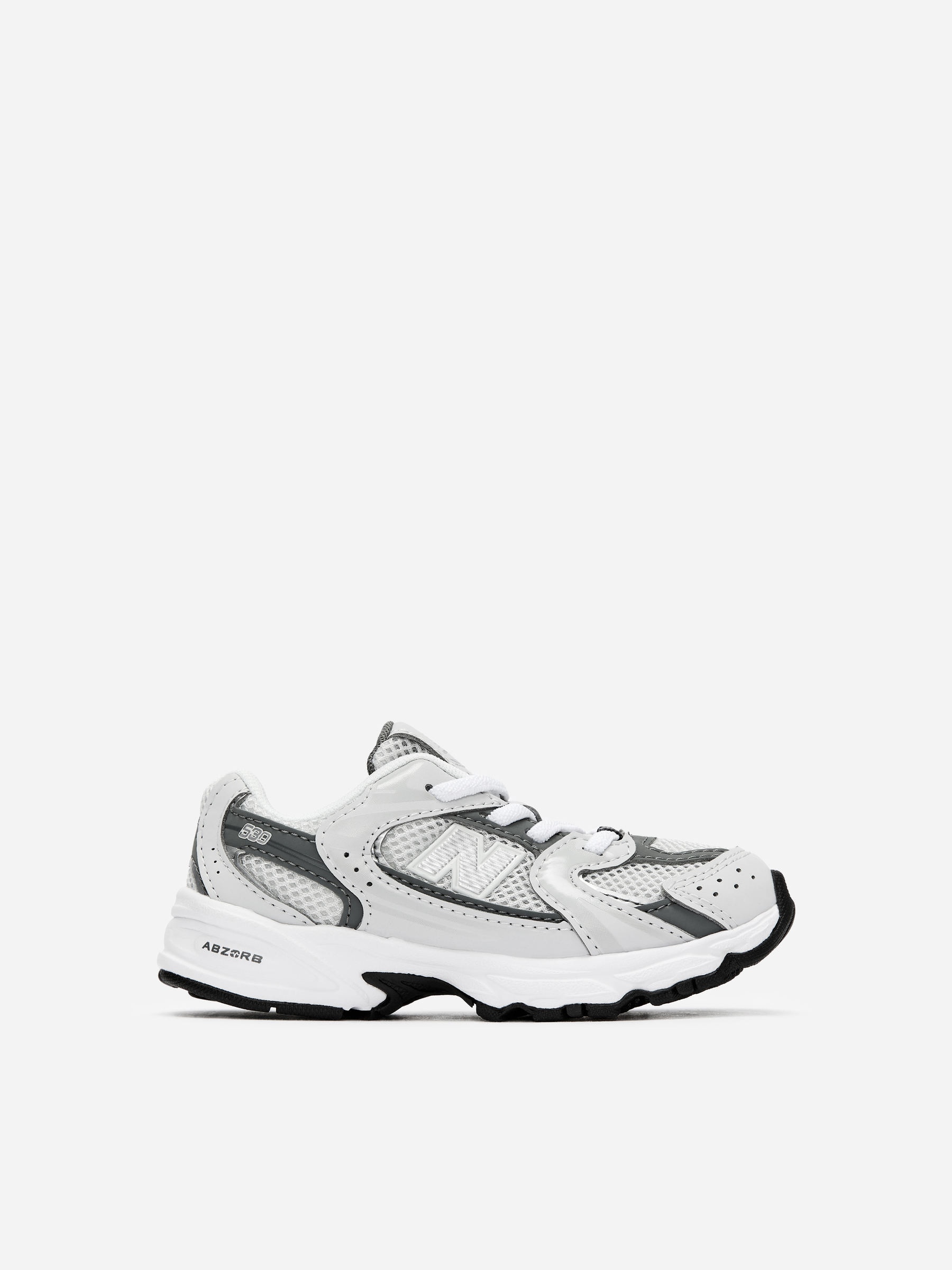 New Balance 530 Bungee Kids Trainers-#E8E9E7-18075