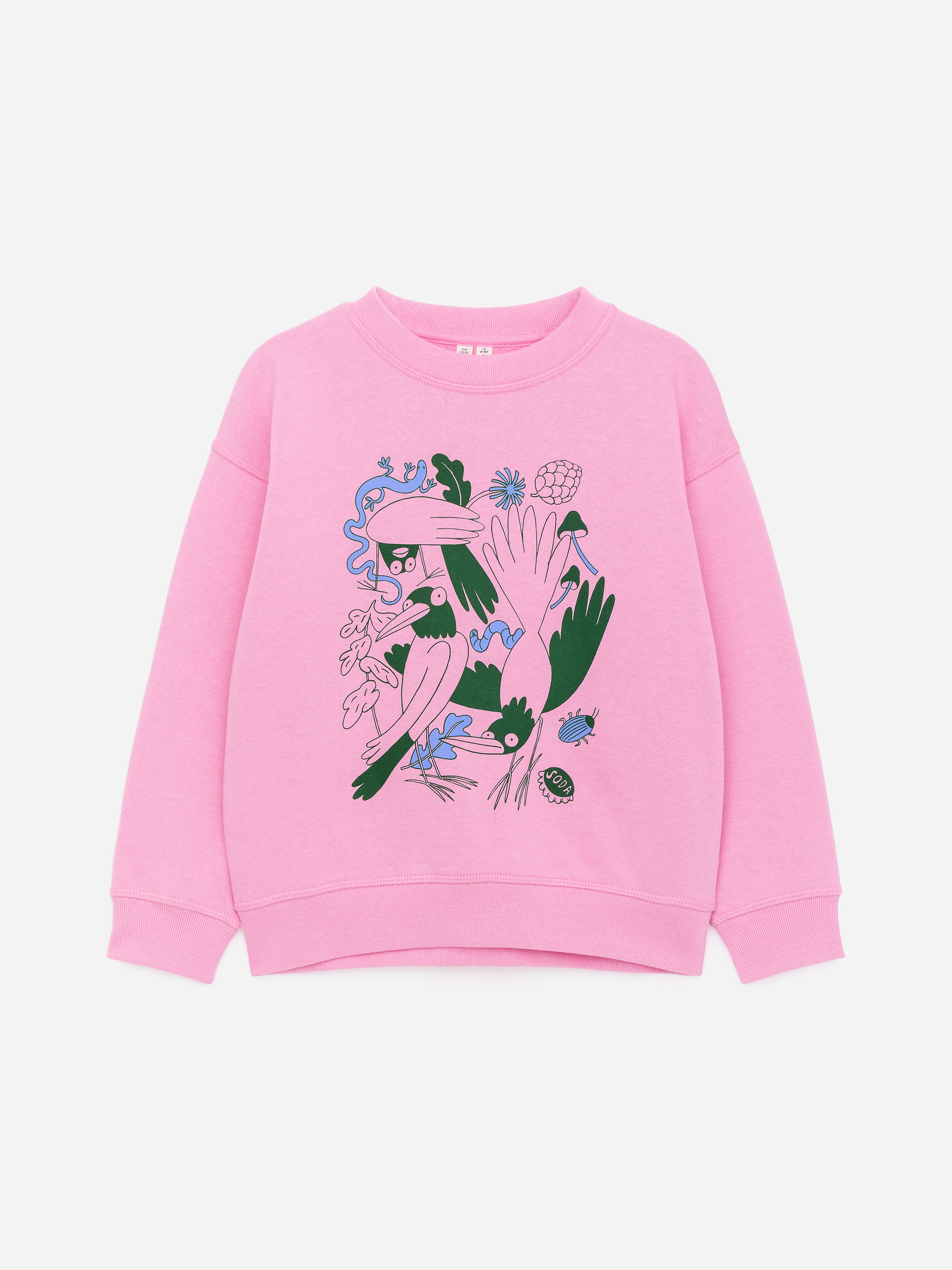 Legeres Sweatshirt-#DDA4C6-17776