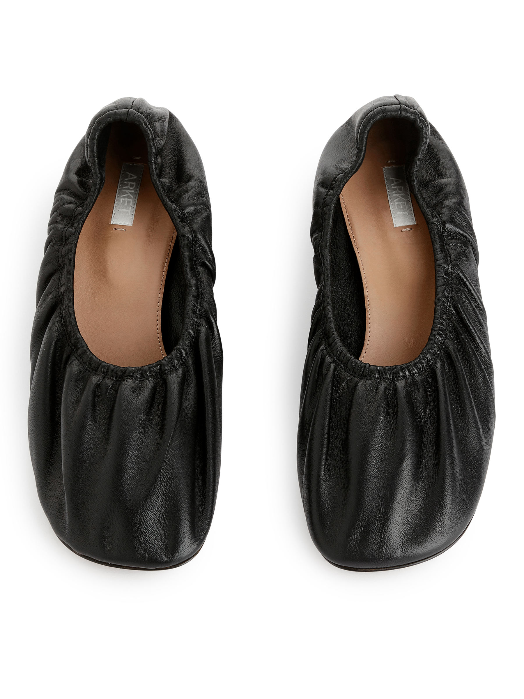 Ballerina Leather Heels - Black - Women - StillMedia/DescriptiveStillLife - 2