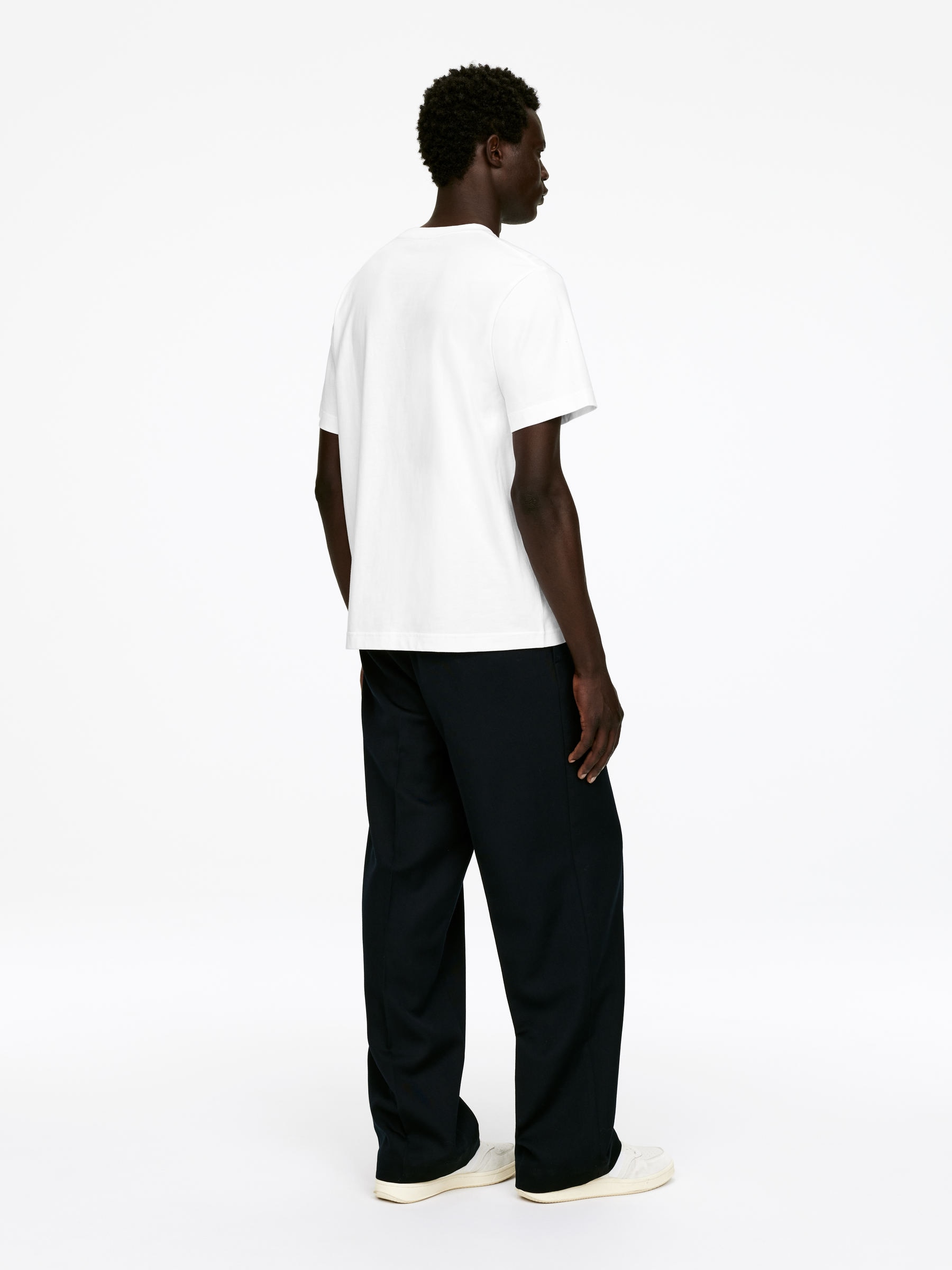 T-shirt décontracté 220 GSM - Blanc - Regular fit - Homme - StillMedia/Lookbook - 58