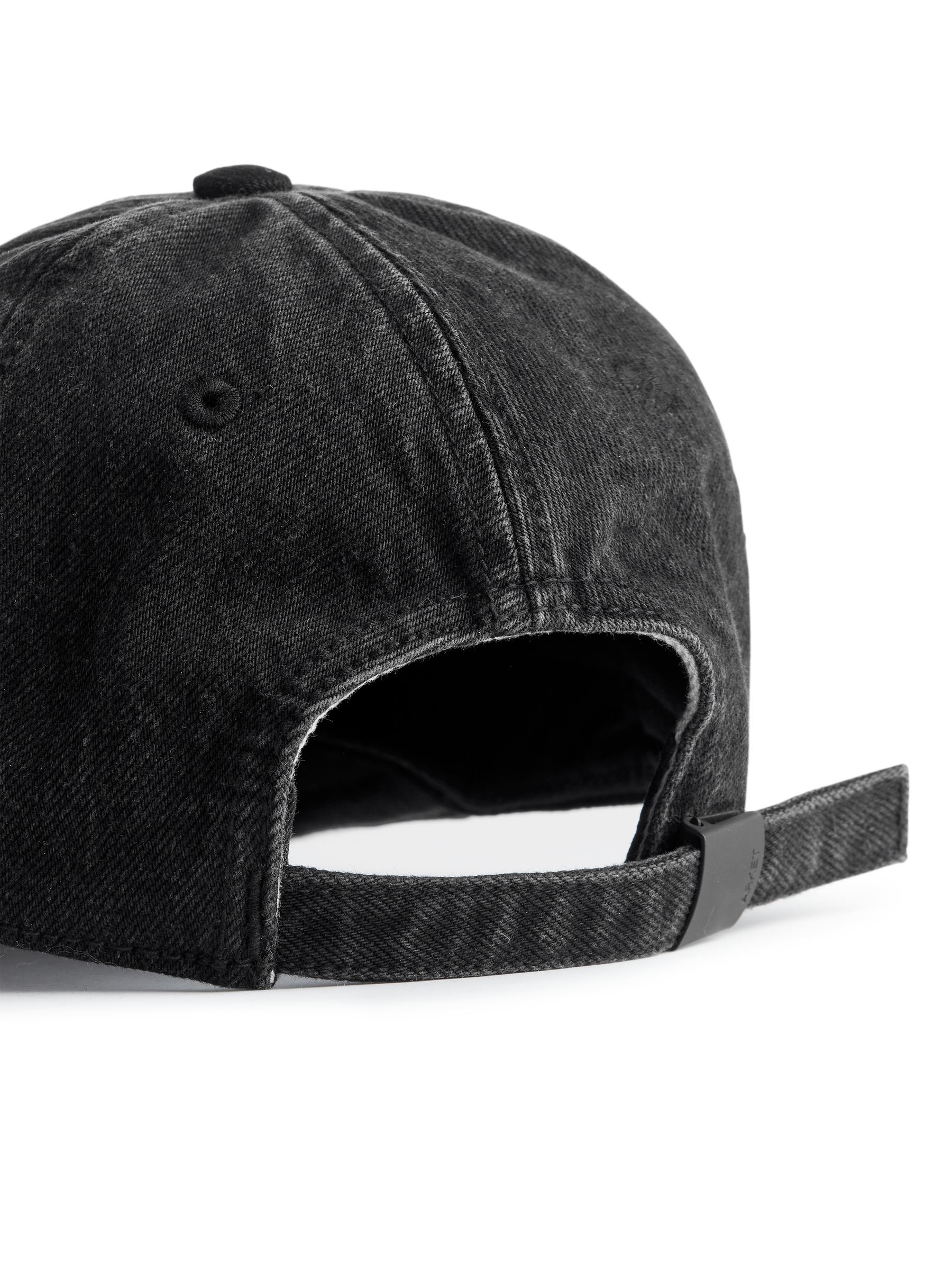 Denim Cap - Washed Black - Men - StillMedia/DescriptiveDetail - 2